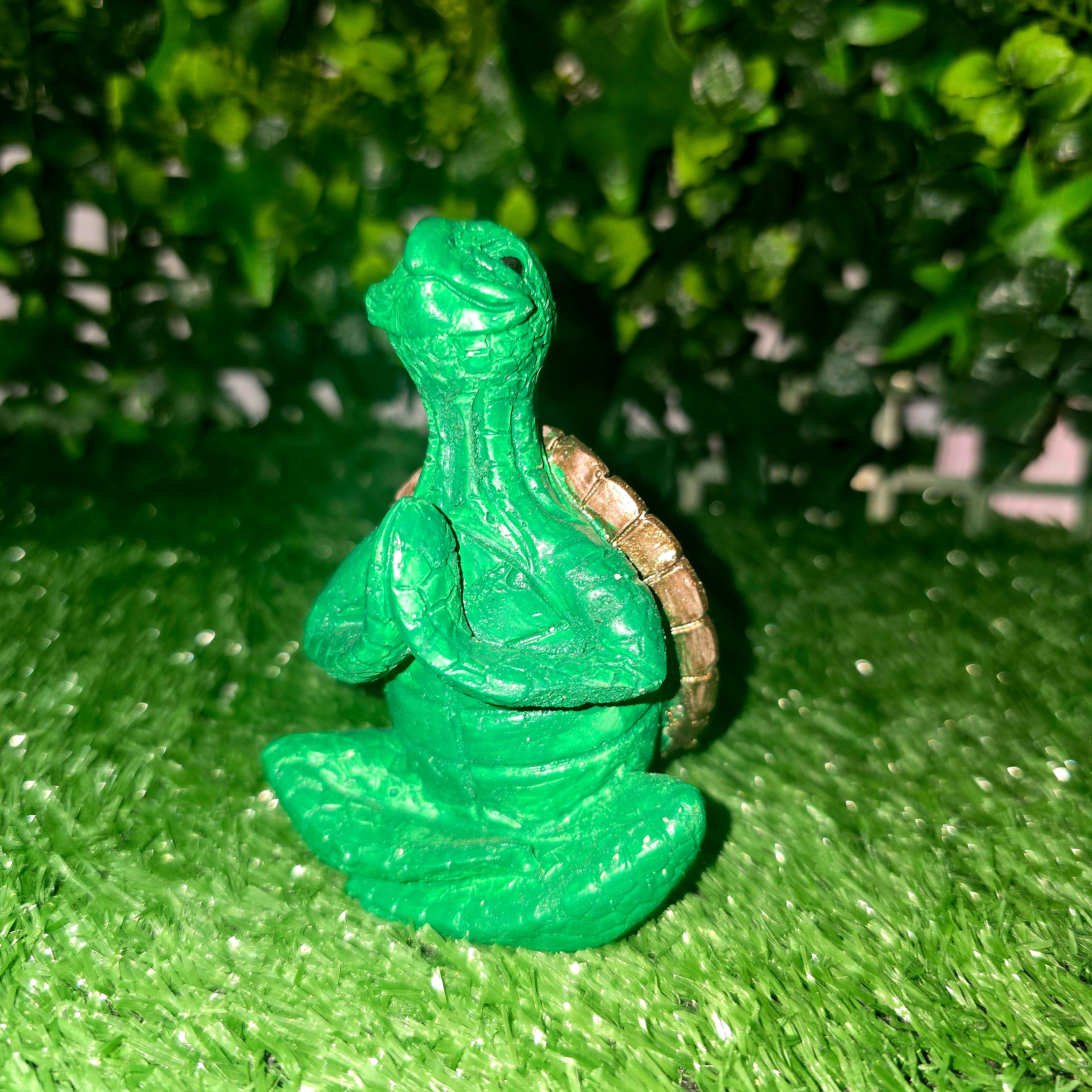 Meditating Turtle Figurine – Zen Garden & Home Decor