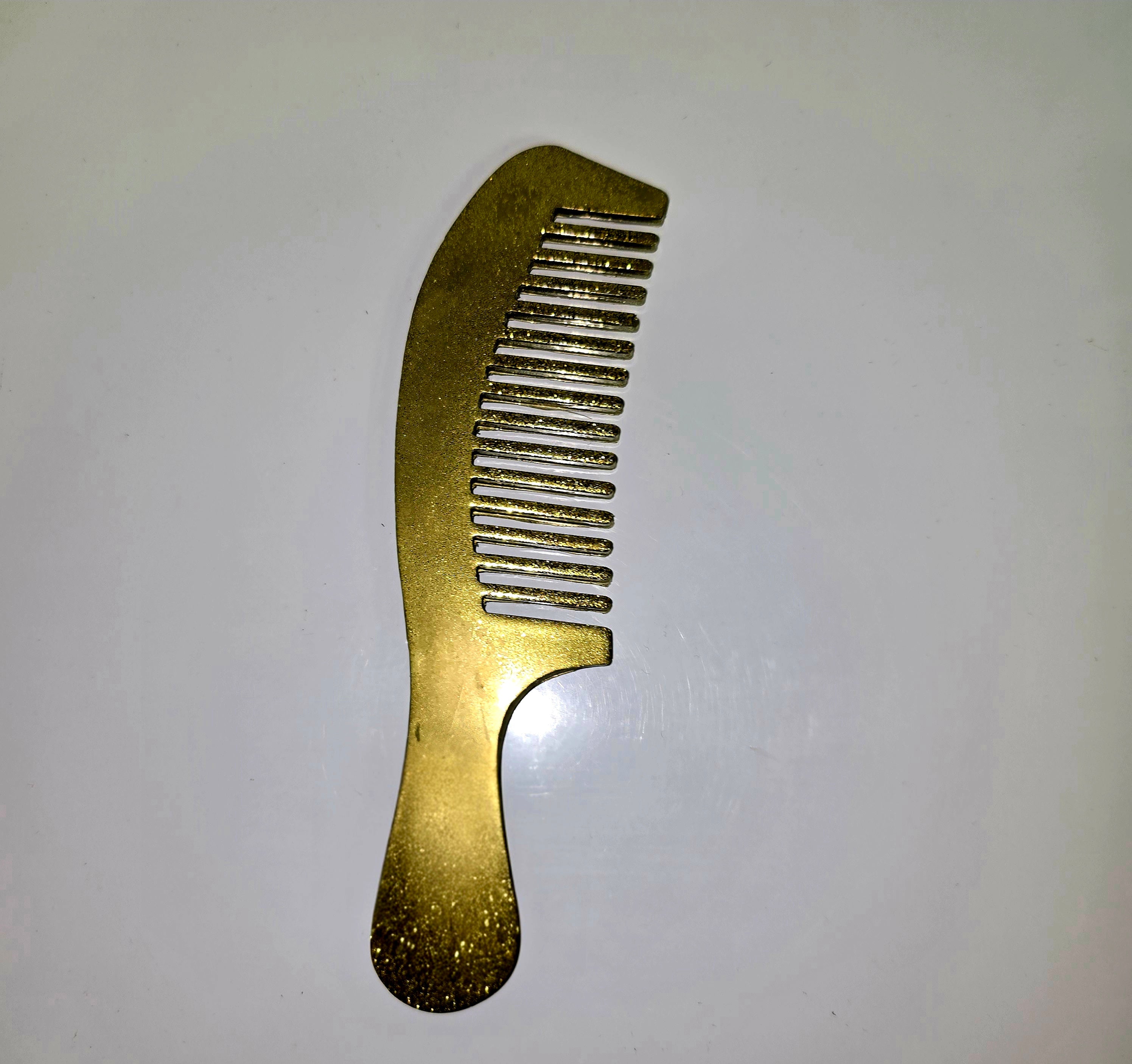 Handmade Epoxy Resin Hair Comb – Unique Floral & Color Designs