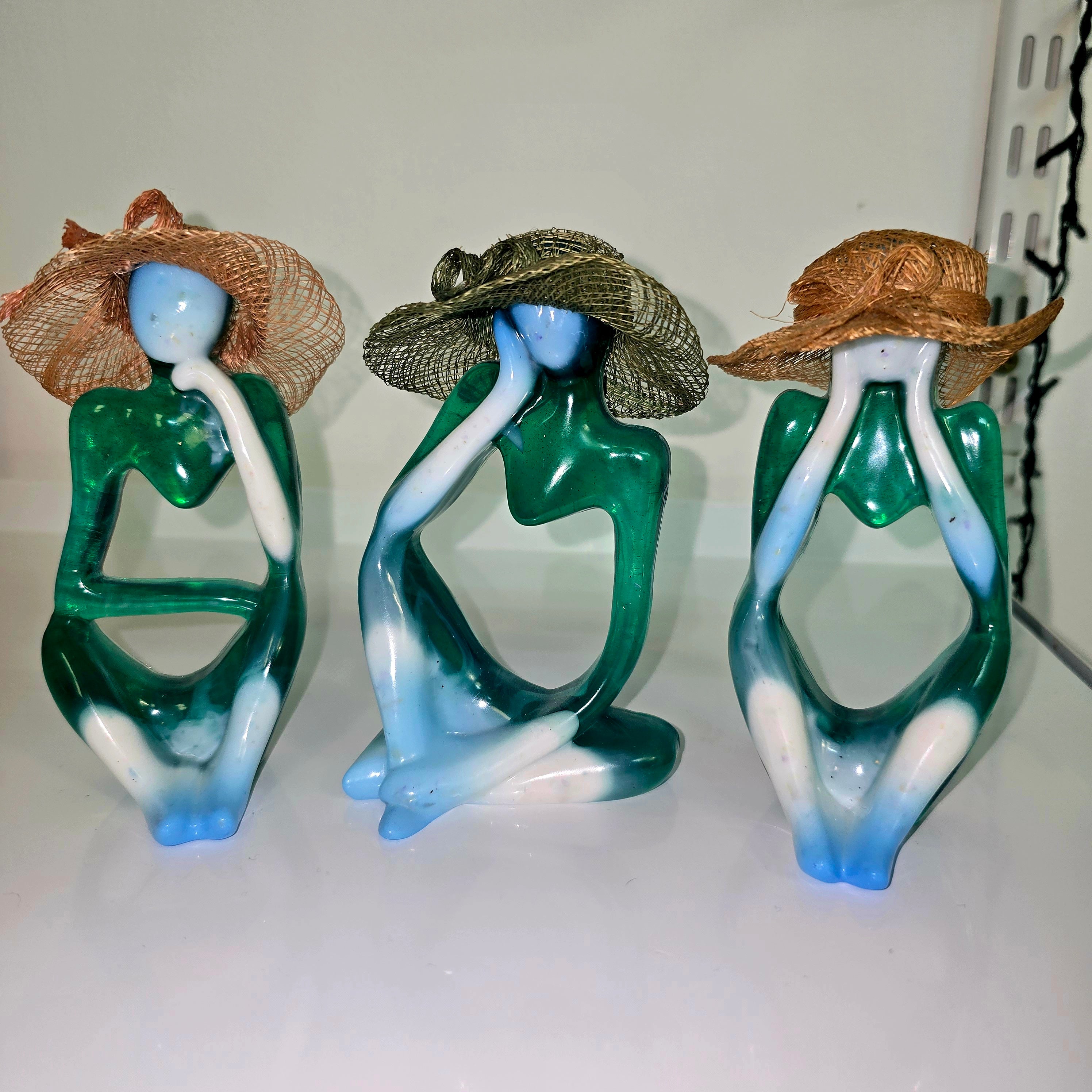 Handmade Epoxy Resin Figurines – Artistic Home Décor