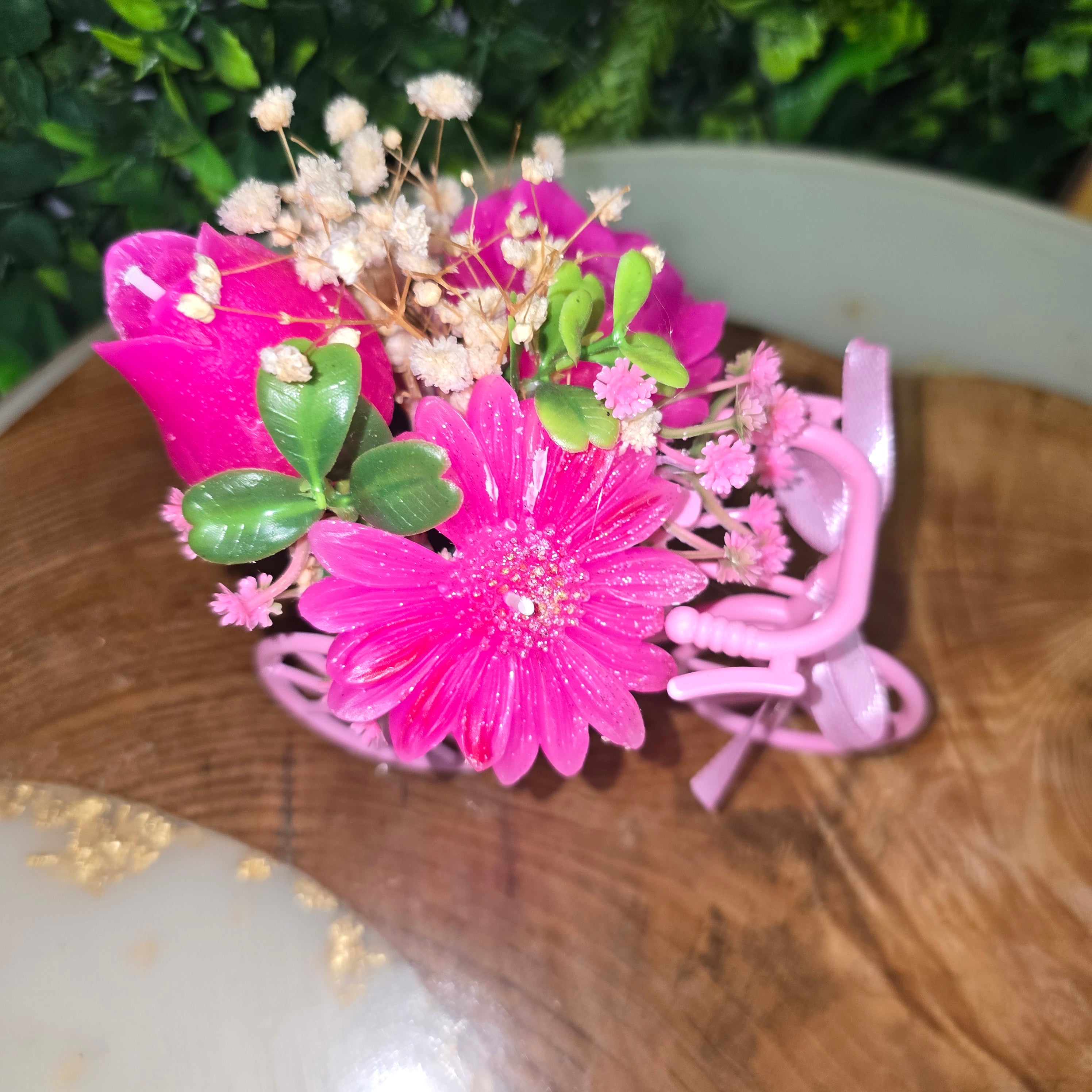 Mini Flower Shaped Candle – Decorative Scented Candle