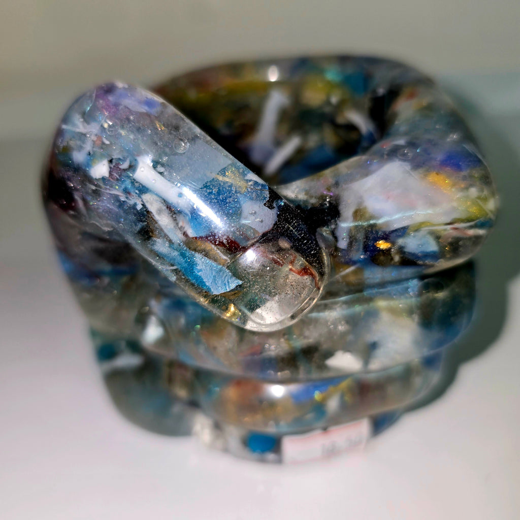 Hand-Shaped Resin Pen Holder – Handmade Desk Organizer