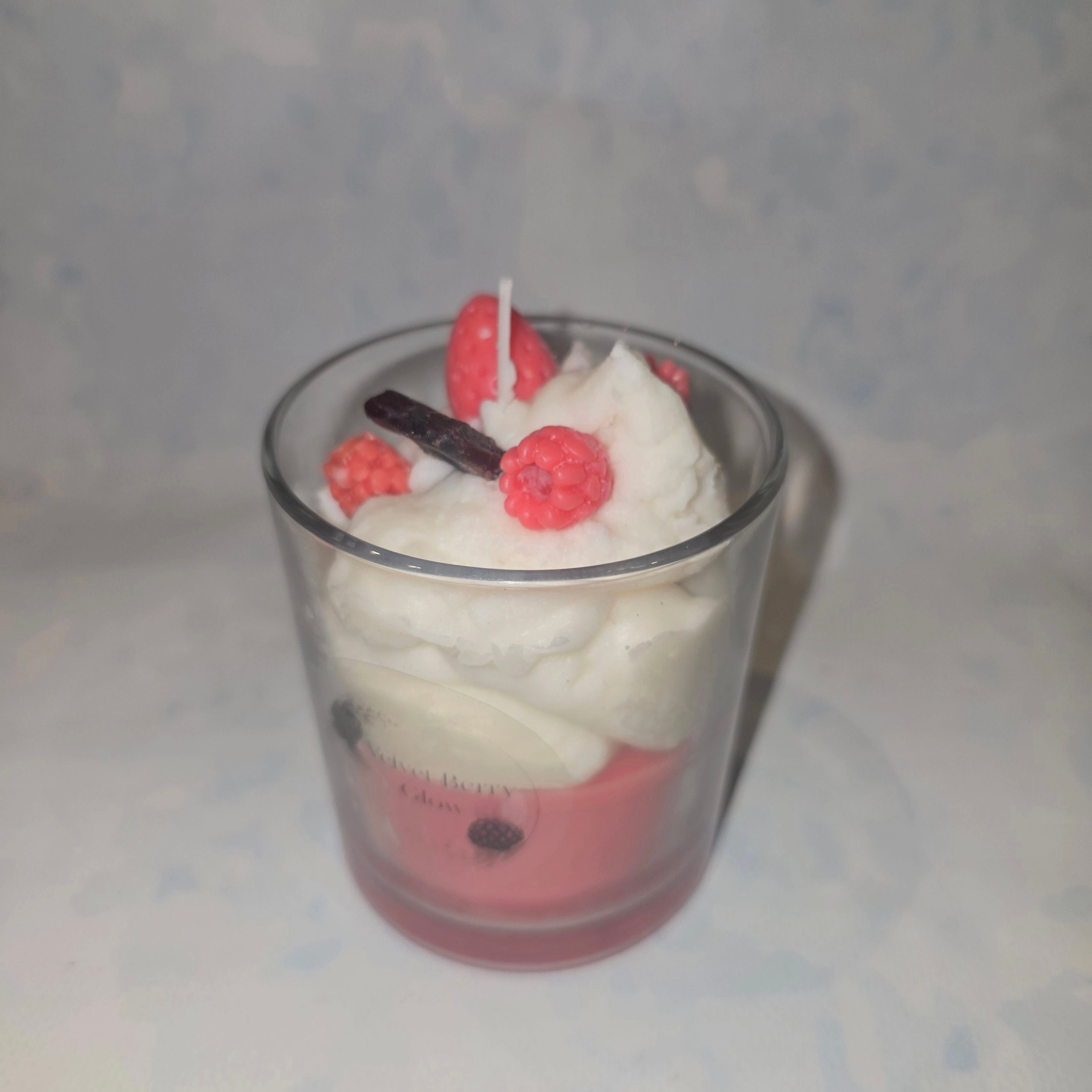 Handmade Dessert Candle – Decorative Glass Candle (220 ml)