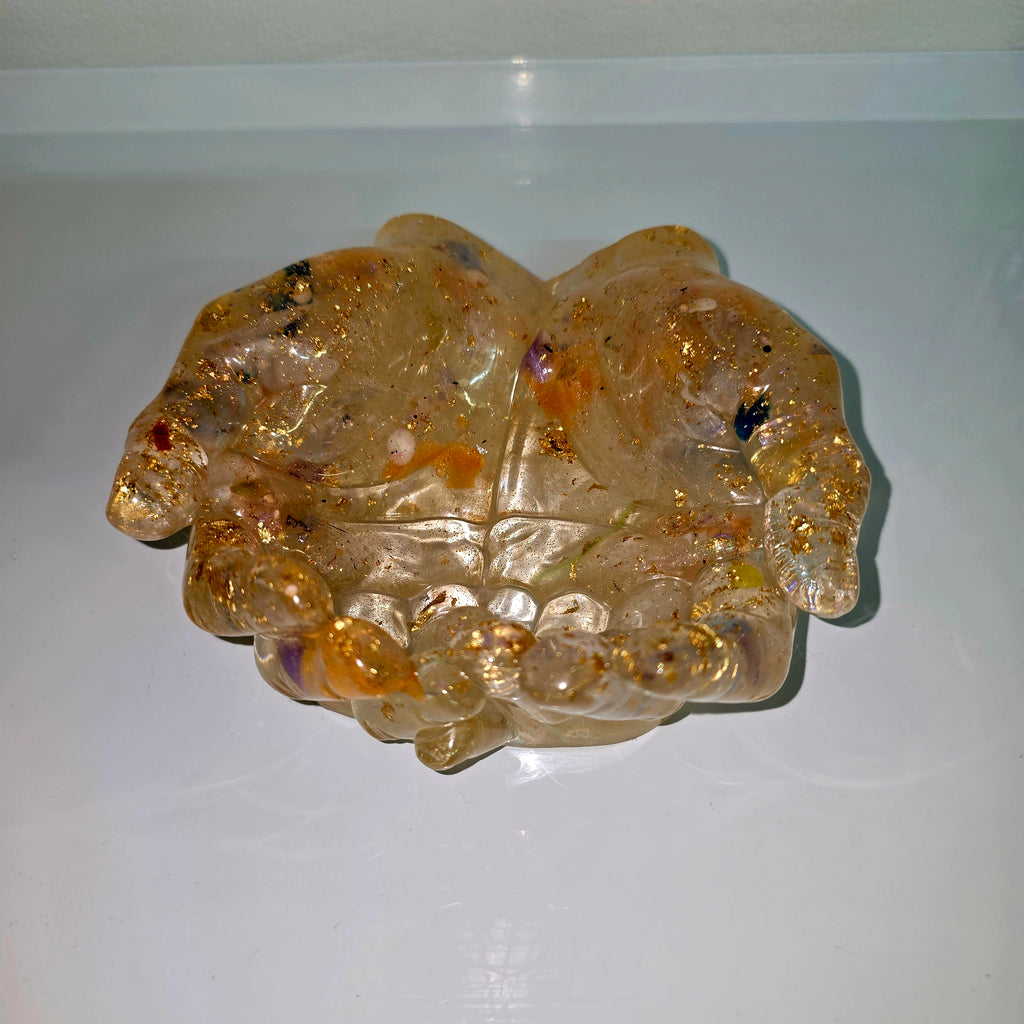 Handmade Resin Hand Tray – Key & Jewellery Holder | Unique Home Decor