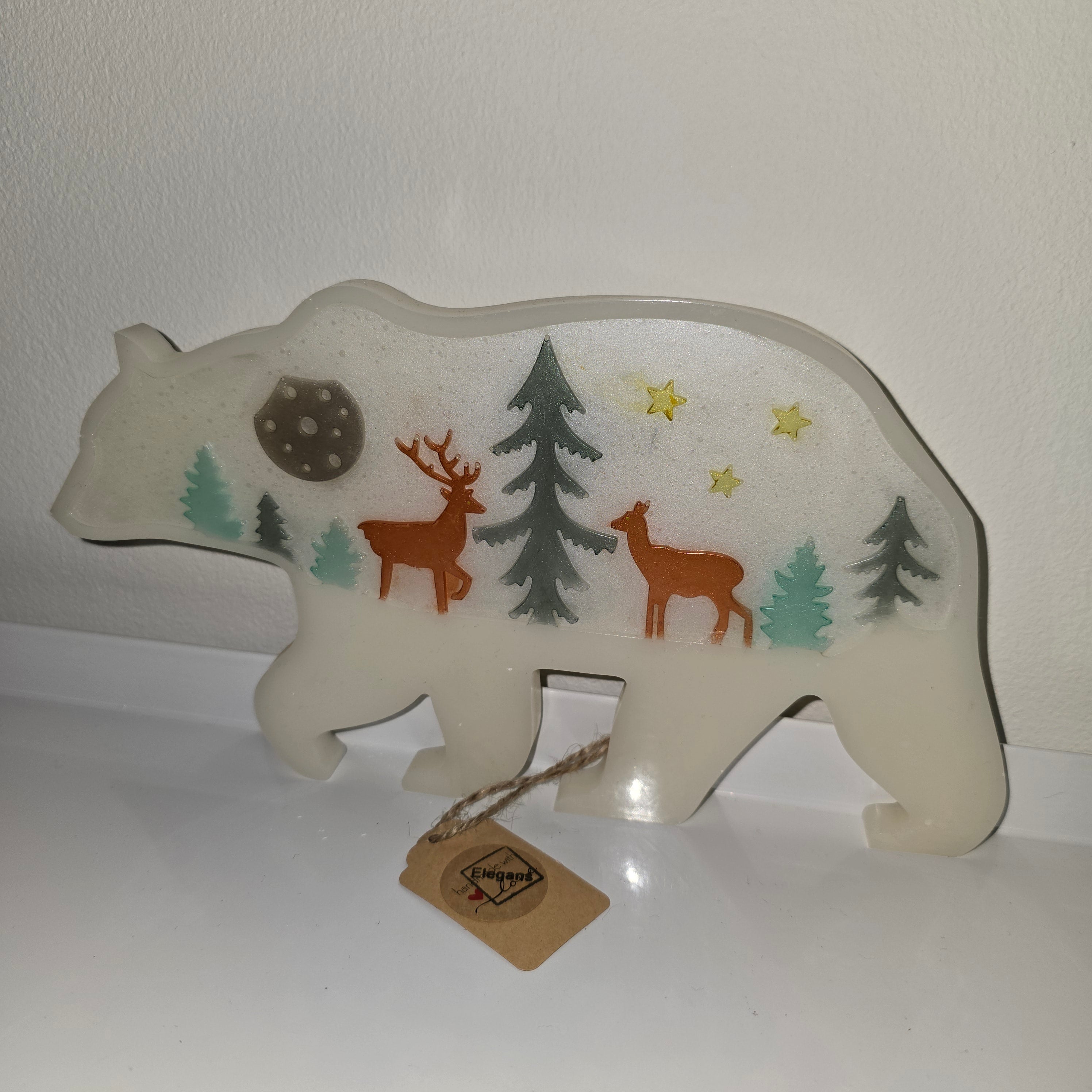 Handmade Epoxy Resin Animal Art | Unique Home Décor & Gifts