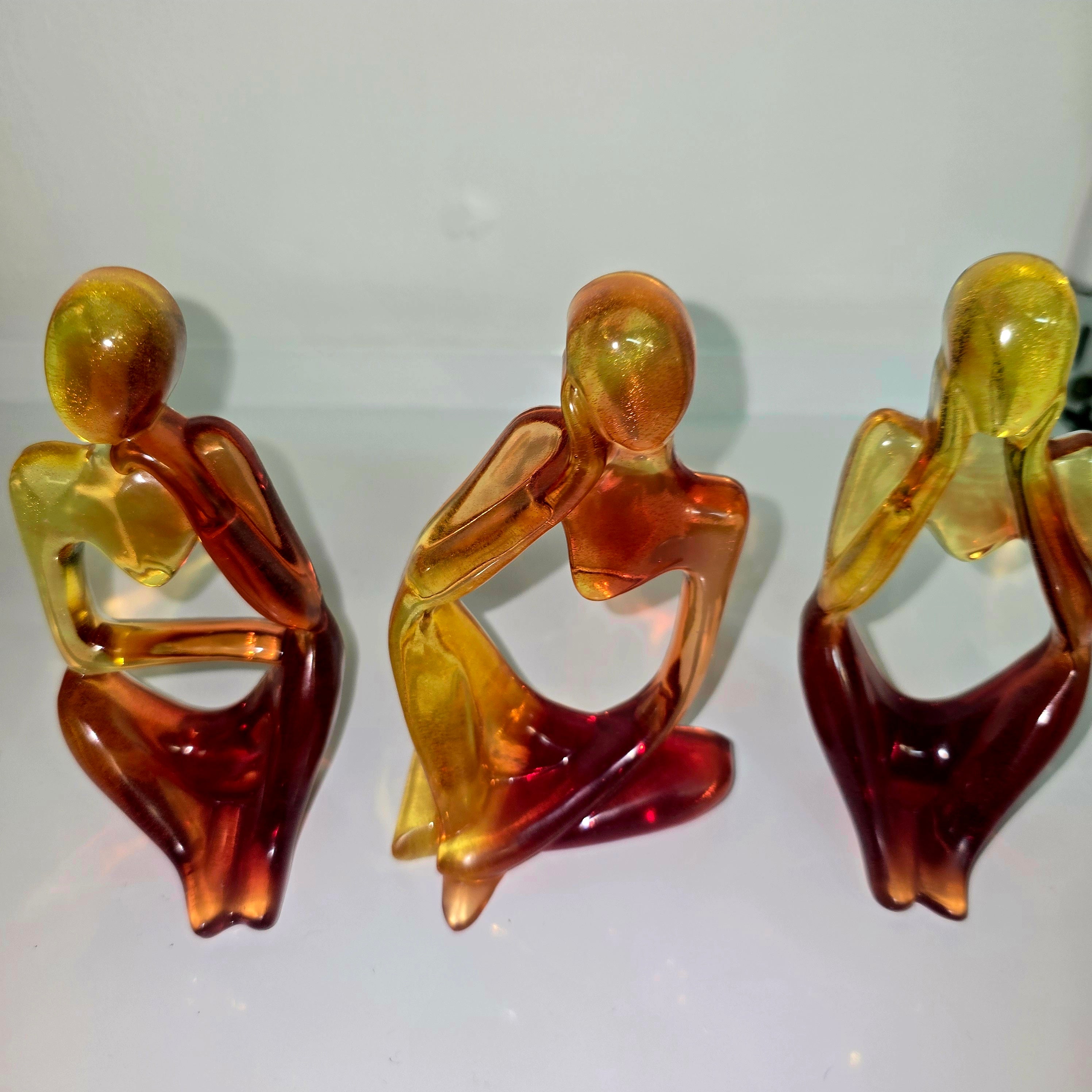 Handmade Epoxy Resin Figurines – Artistic Home Décor