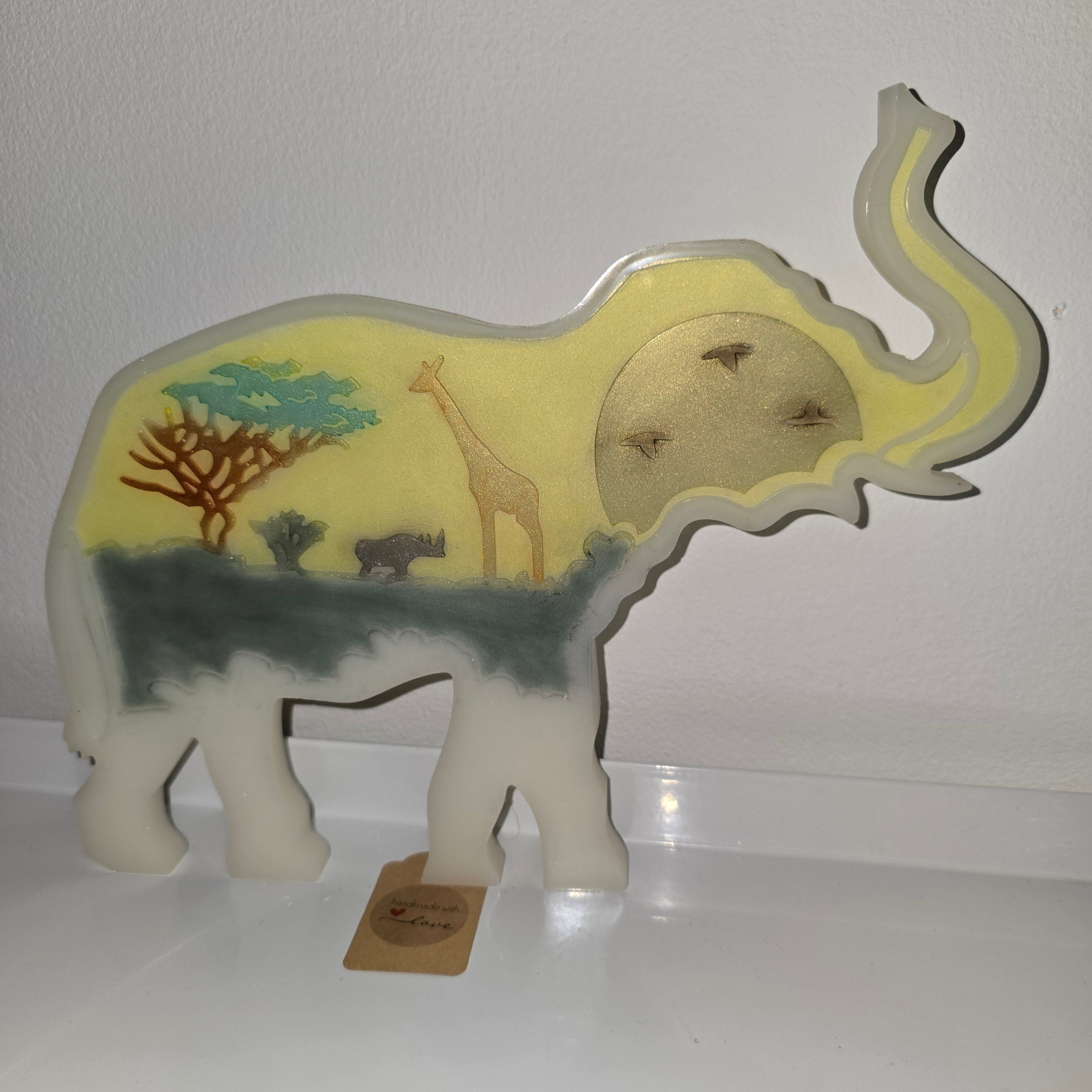 Handmade Epoxy Resin Animal Art | Unique Home Décor & Gifts