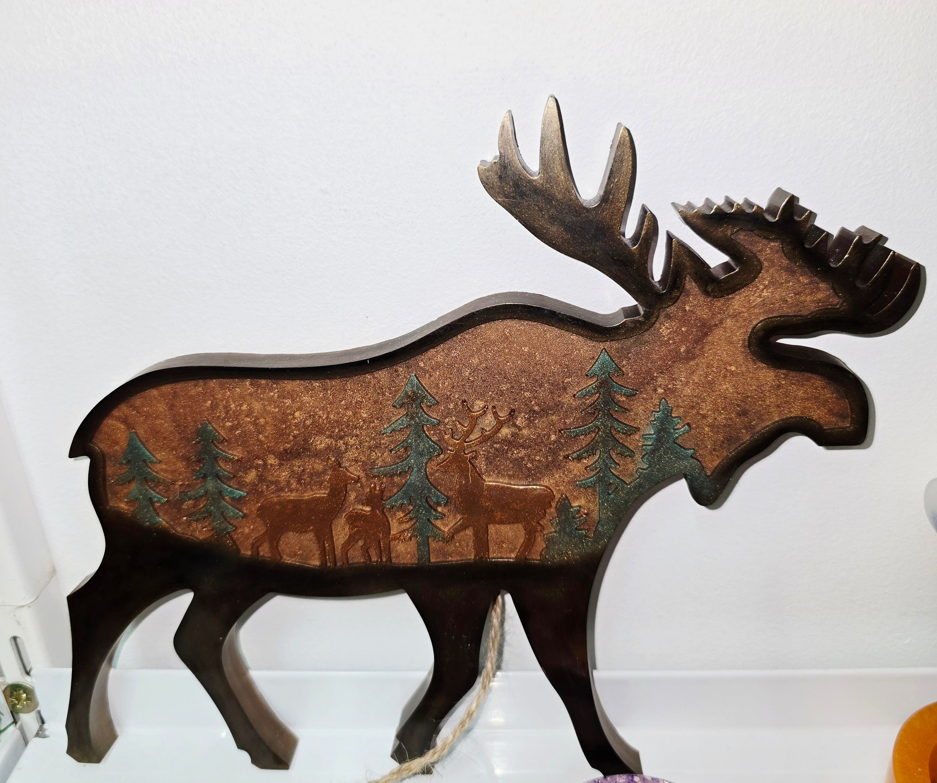 Handmade Epoxy Resin Animal Art | Unique Home Décor & Gifts
