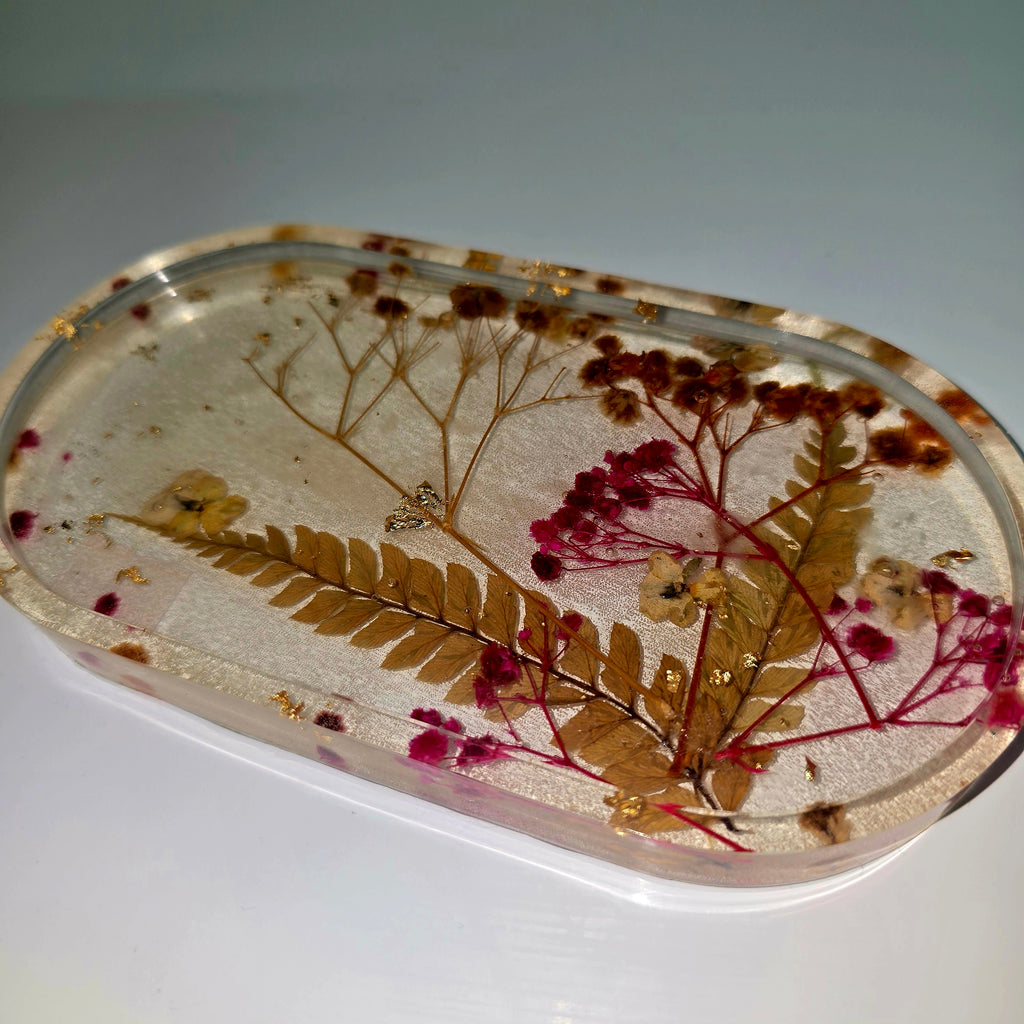 Handmade Resin Soap Dish or Decorative Tray – Unique Home Decor (Various Designs)