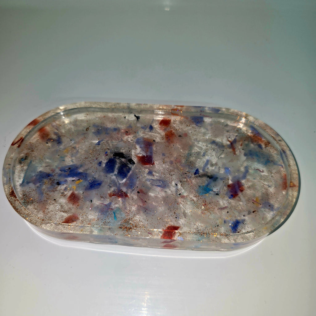 Handmade Resin Soap Dish or Decorative Tray – Unique Home Decor (Various Designs)