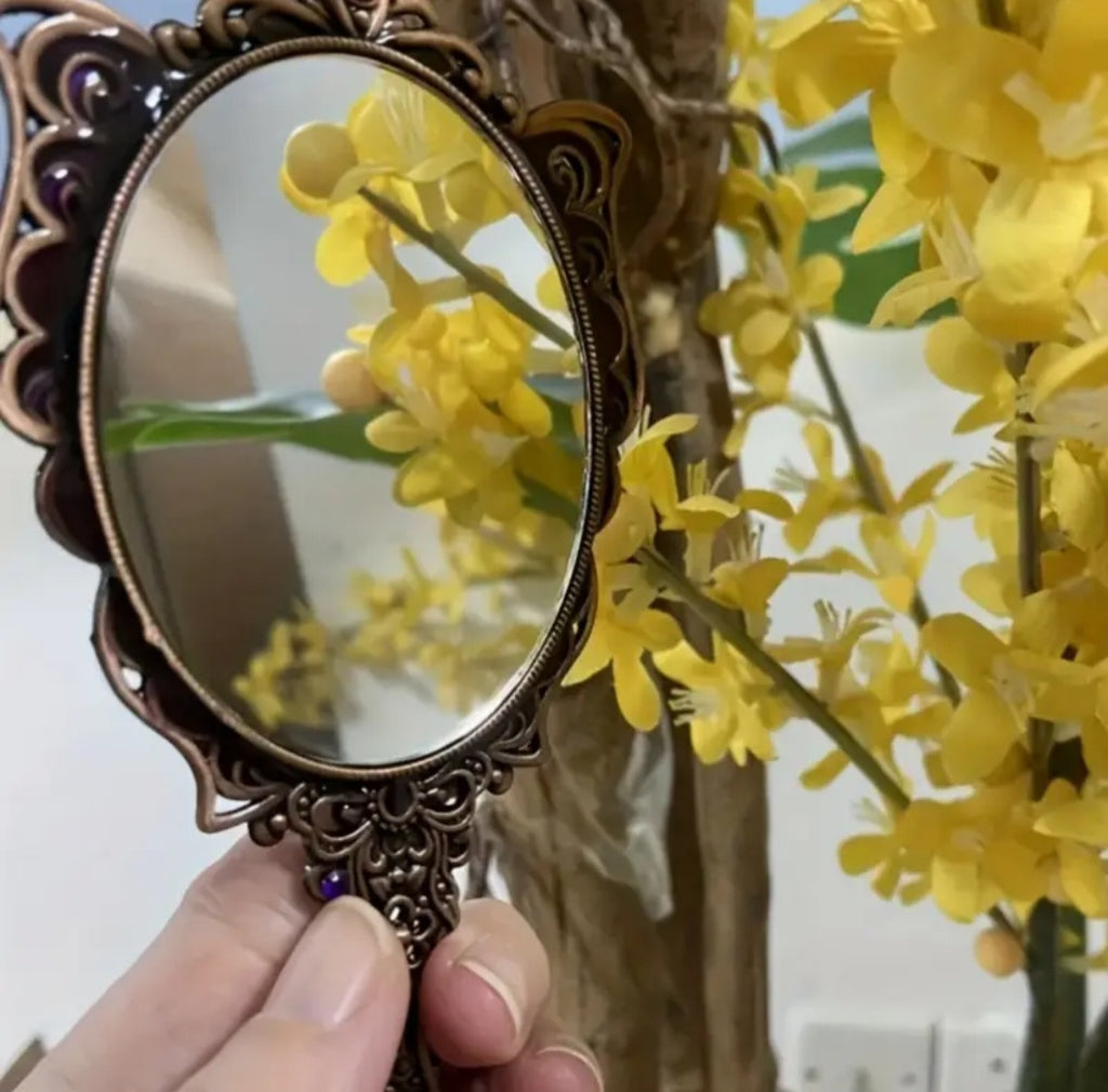 Hair Comb & Mirror Set