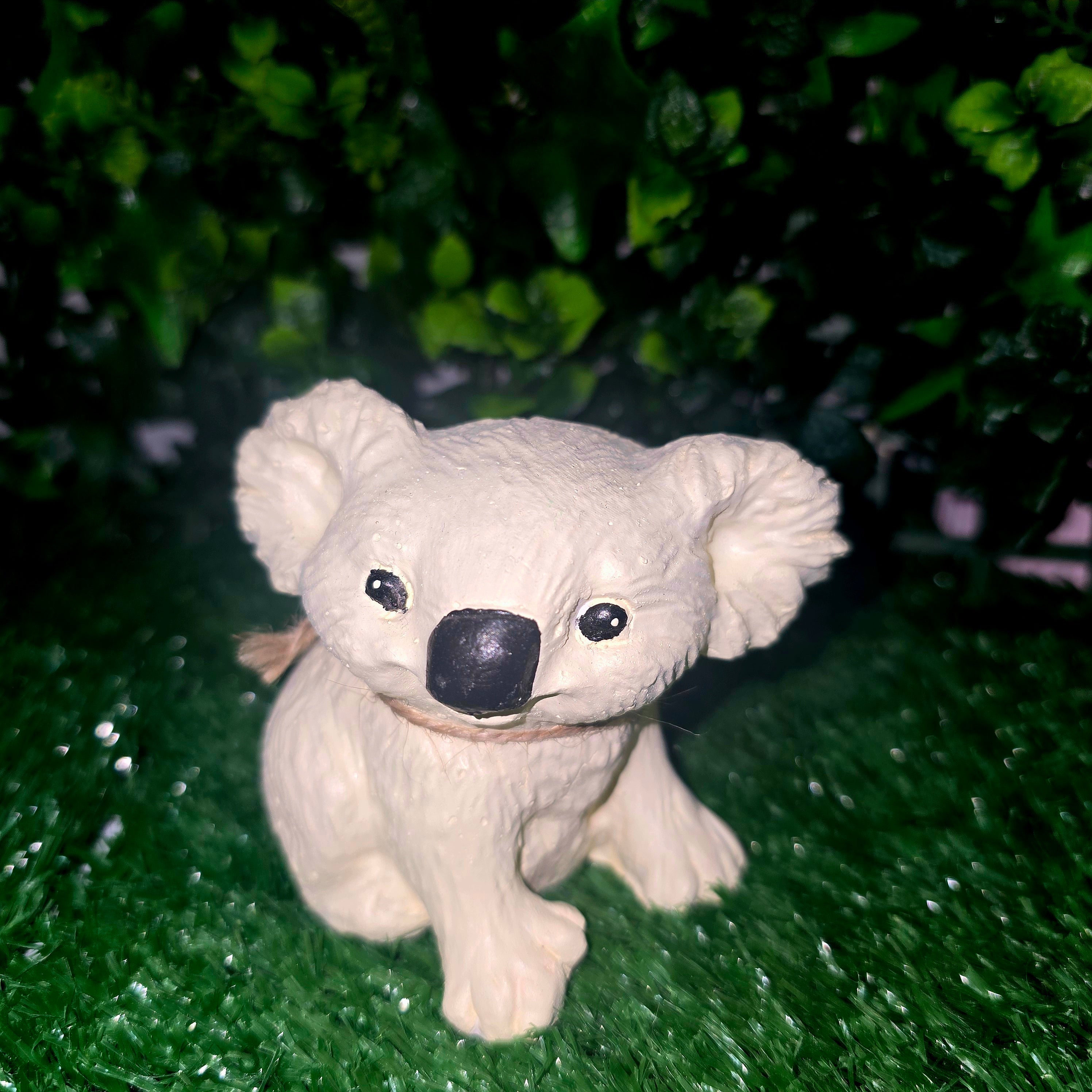 Handmade Concrete Koala Garden Ornament