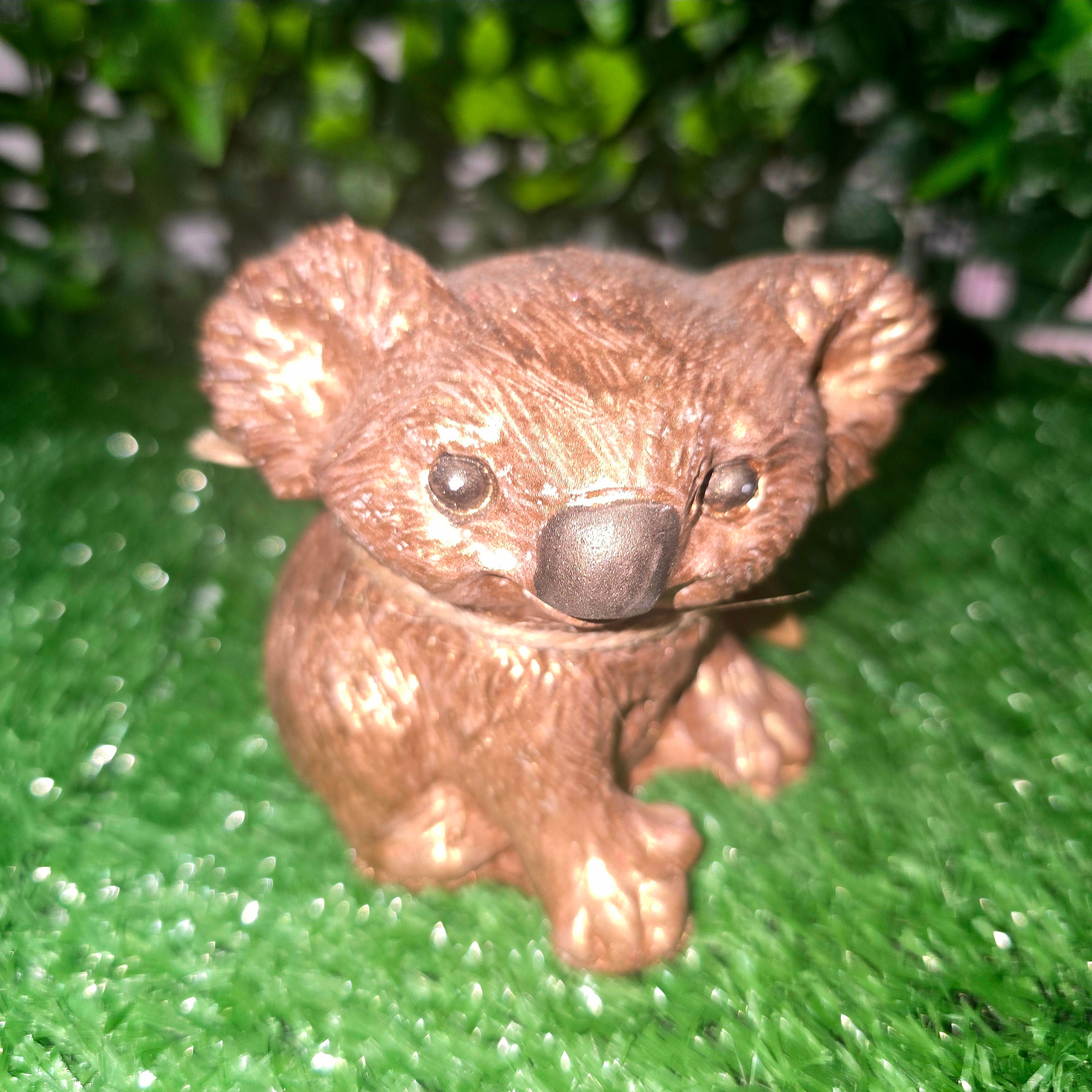 Handmade Concrete Koala Garden Ornament