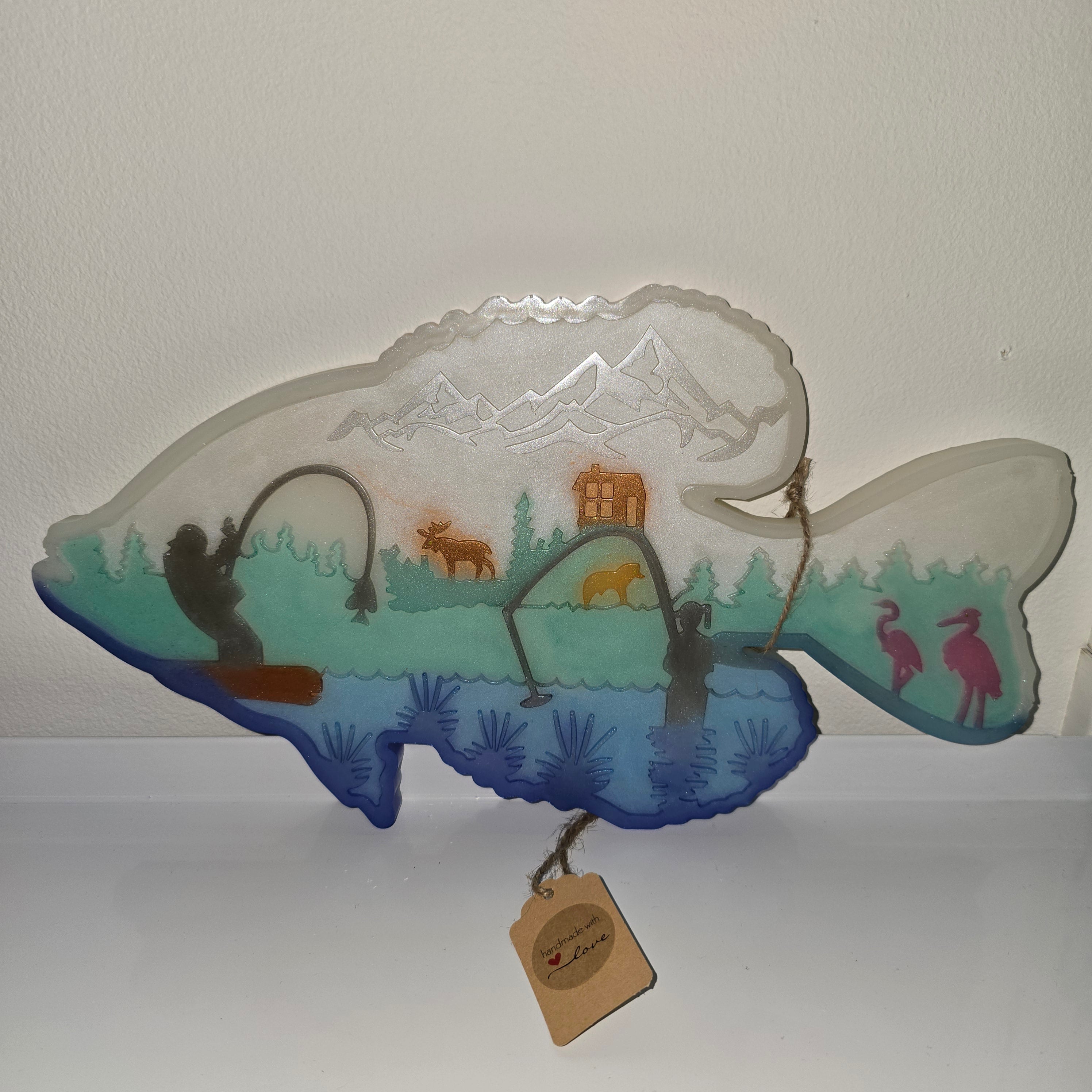 Handmade Epoxy Resin Animal Art | Unique Home Décor & Gifts