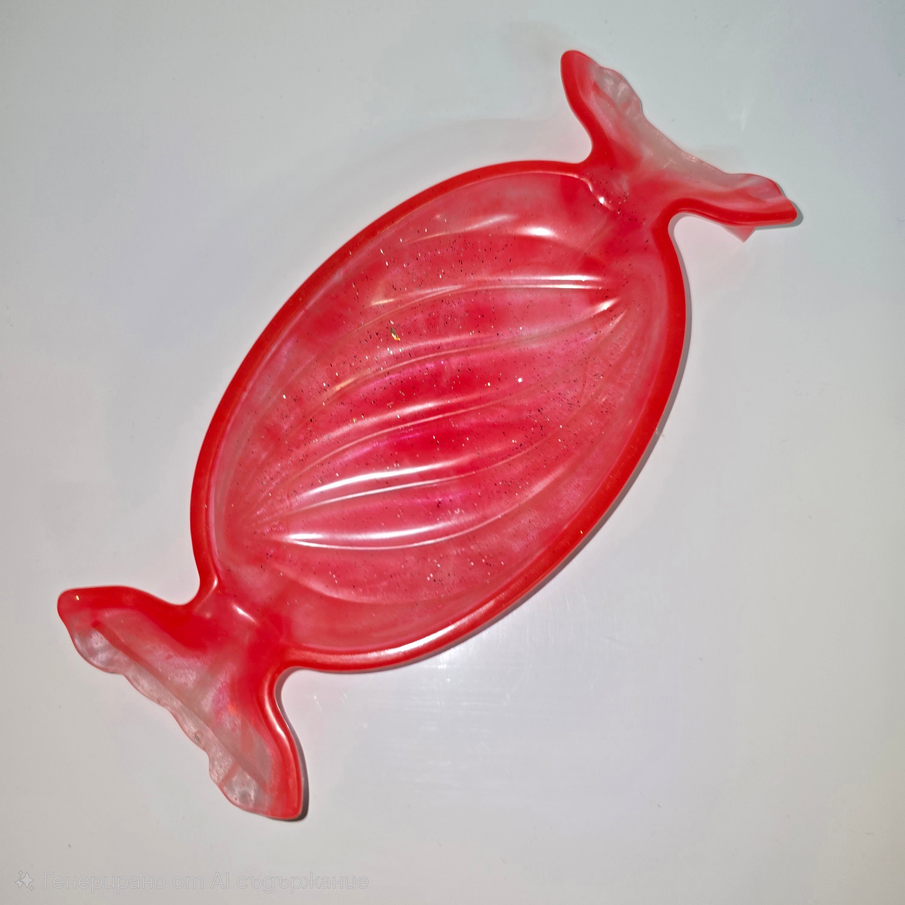 Handmade Resin Candy Dish – Decorative Sweet Tray | Unique Home Decor