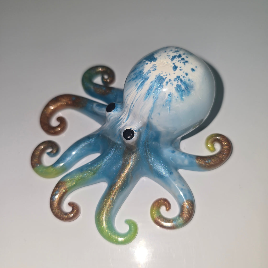 Handmade Resin Octopus Ornament – Unique -Inspired Home Decor
