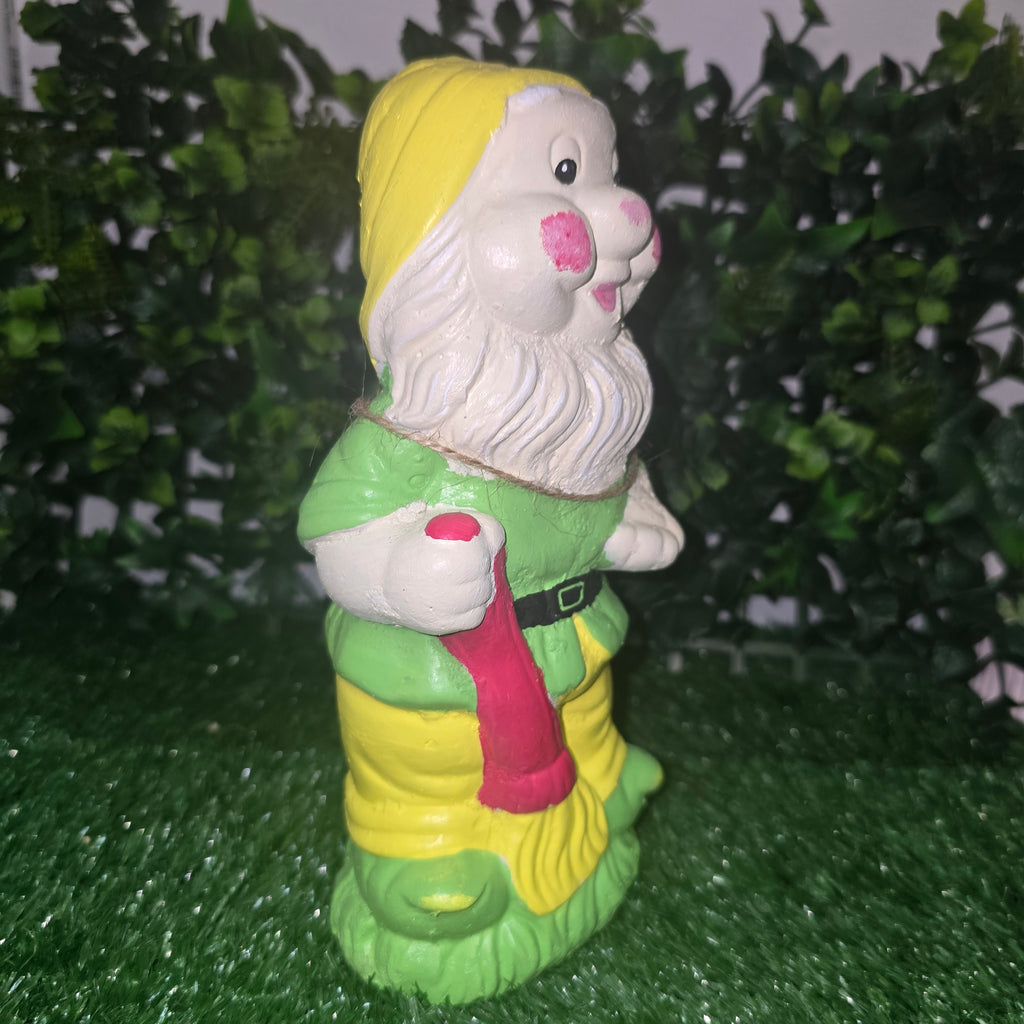 Handmade Cement Garden Gnome Sculpture – Decorative Outdoor & Indoor Ornament