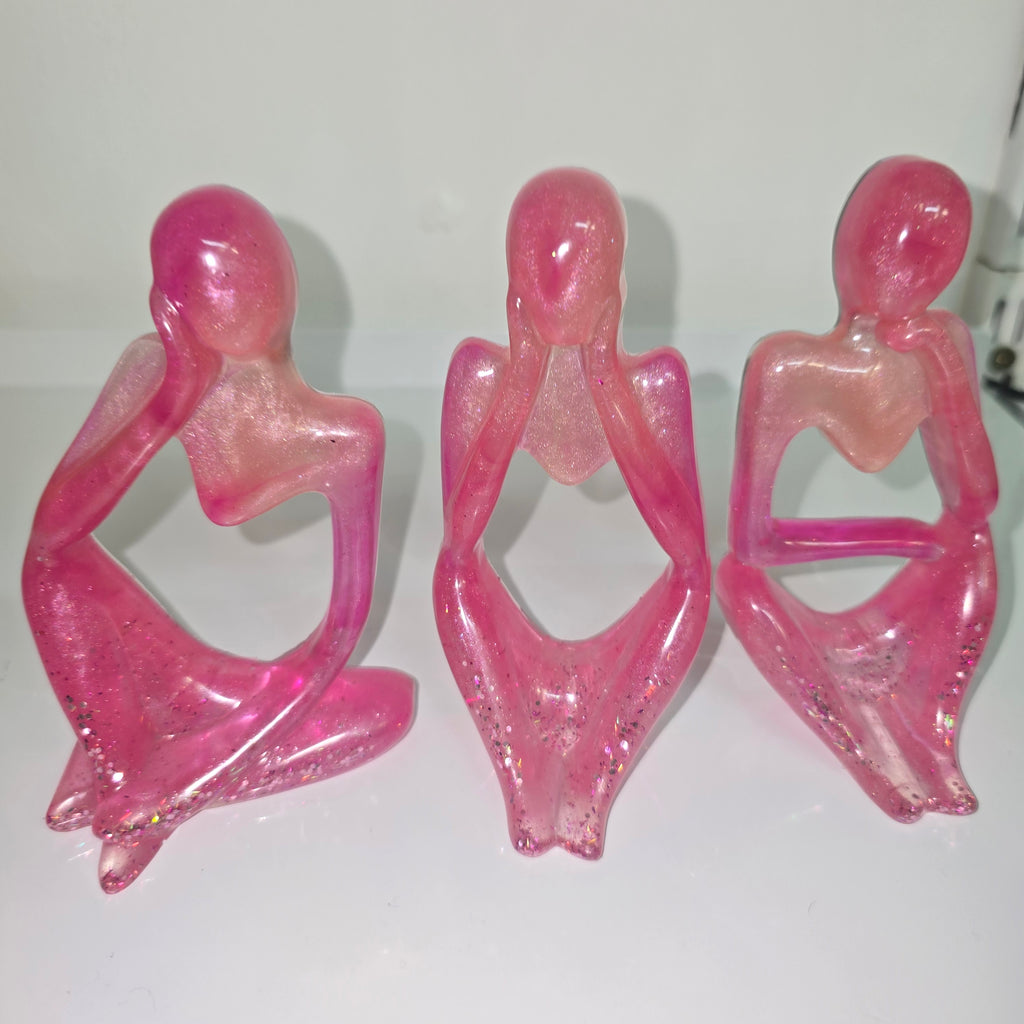 Handmade Epoxy Resin Figurines – Artistic Home Décor