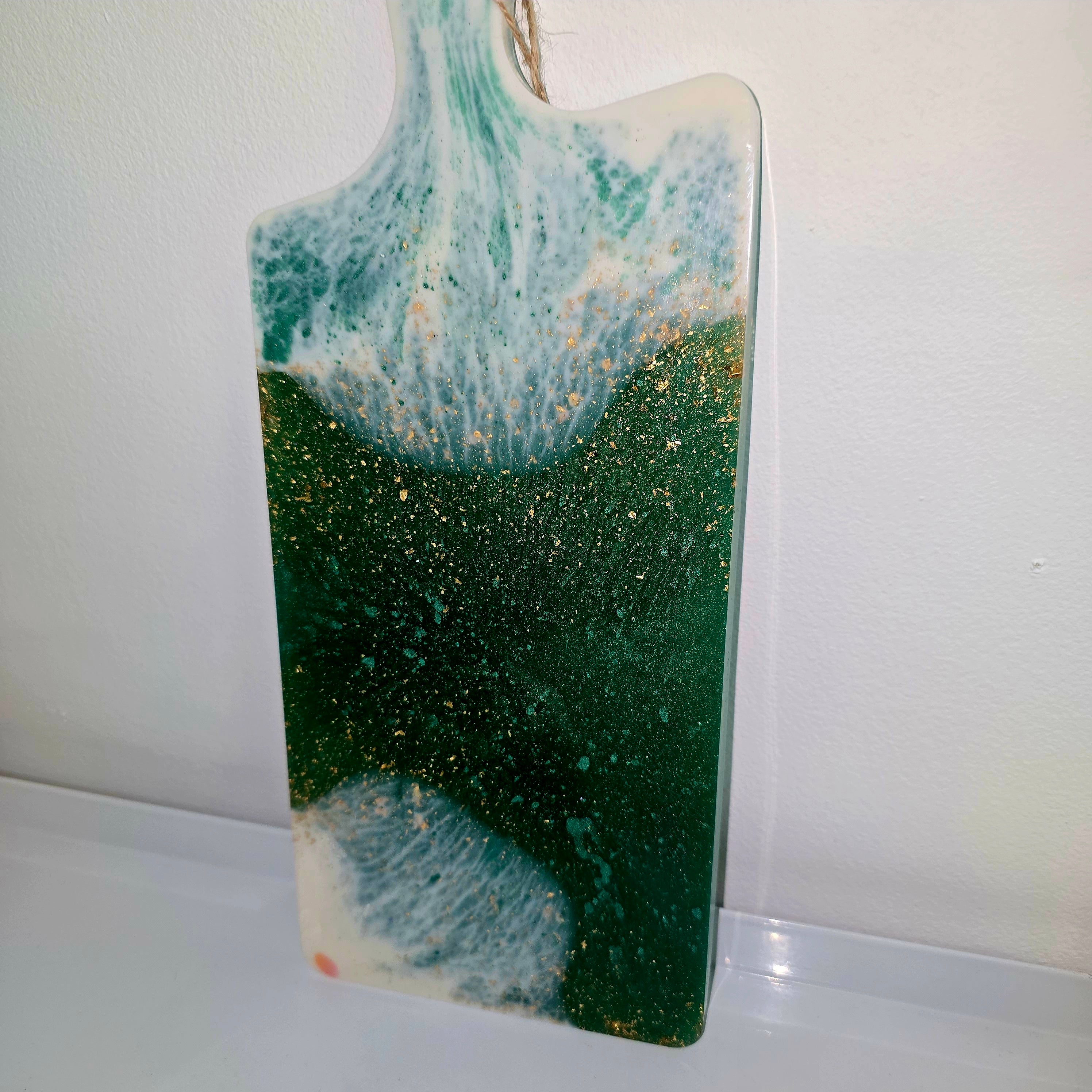 Handmade Resin Serving Boards