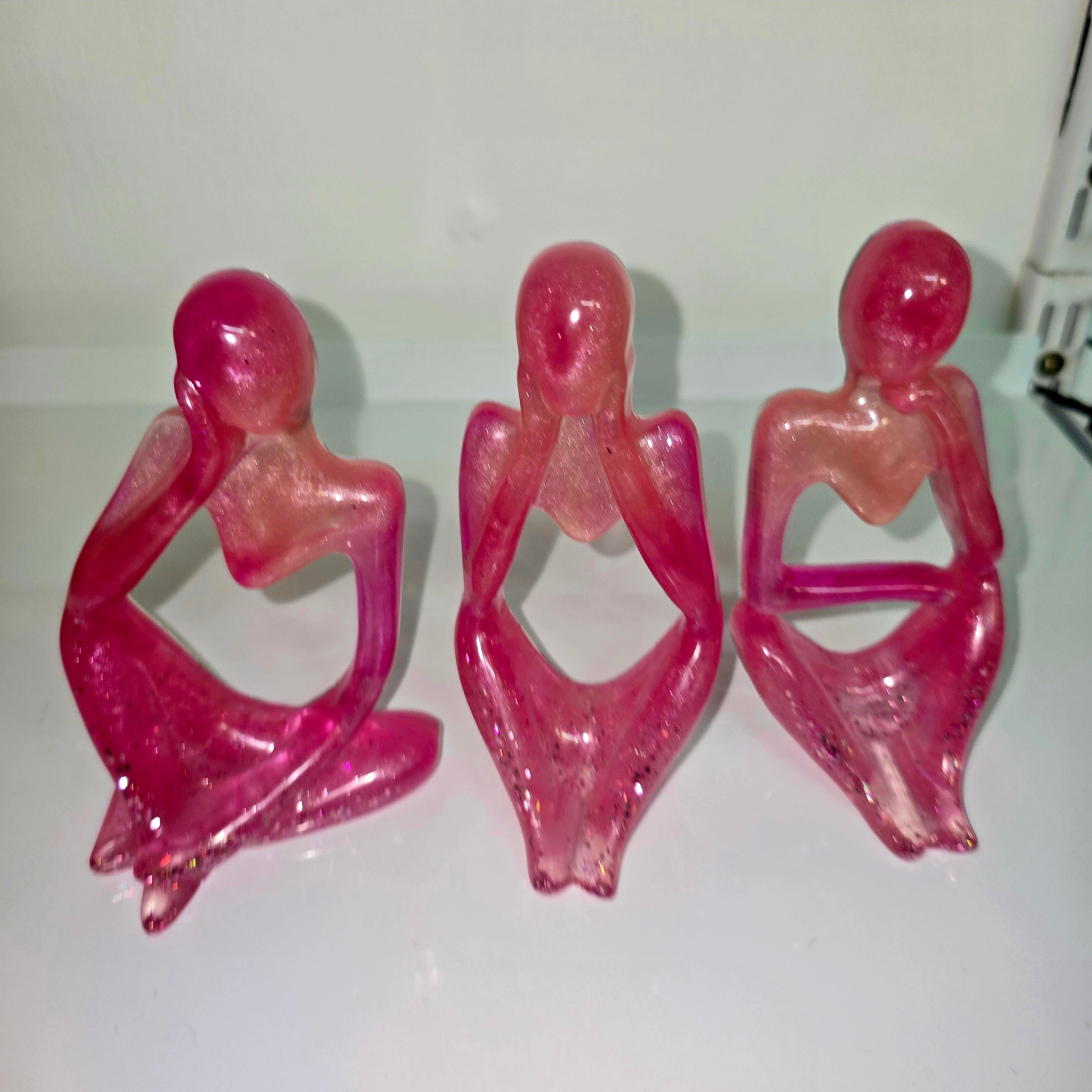 Handmade Epoxy Resin Figurines – Artistic Home Décor
