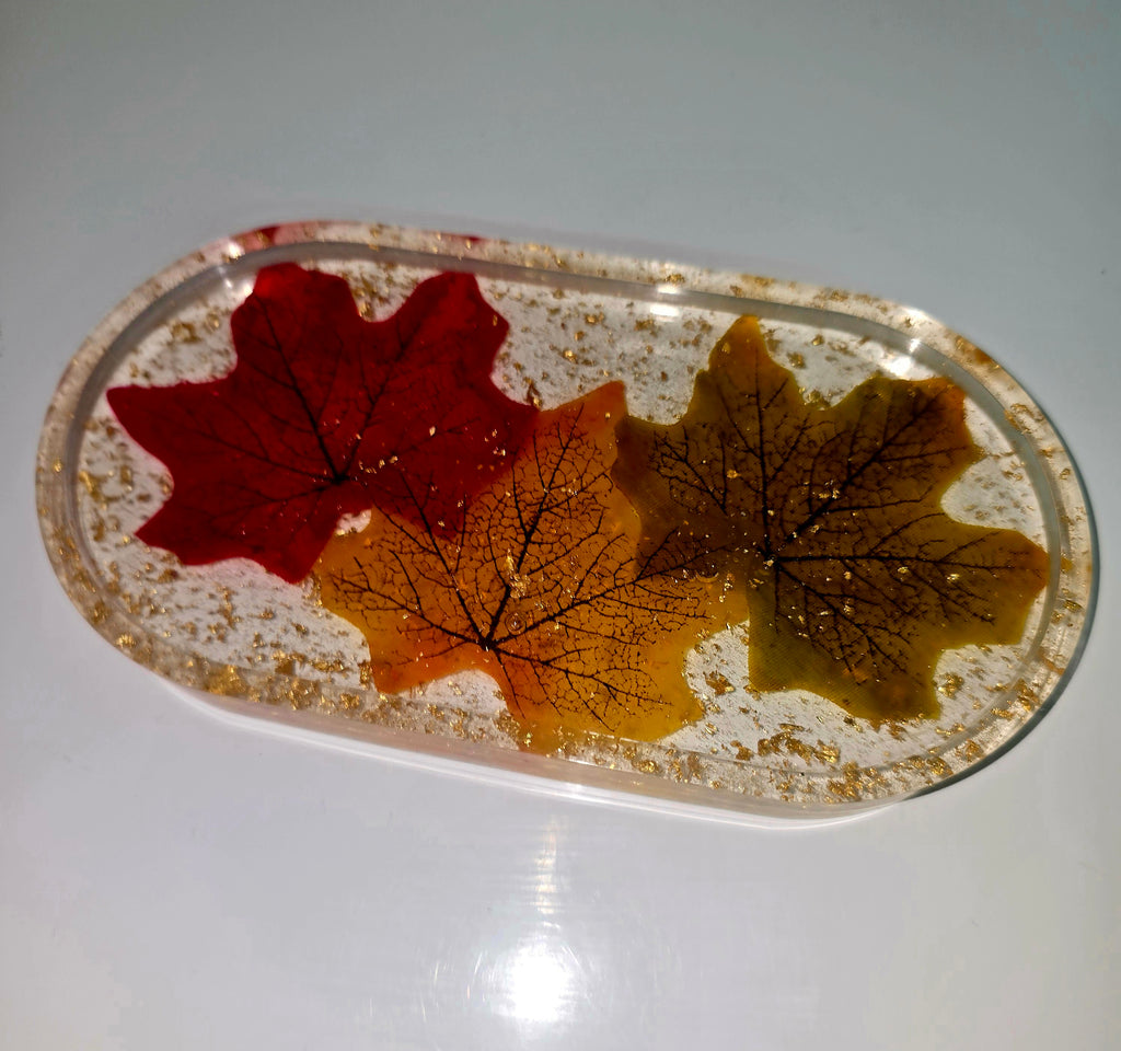 Handmade Resin Soap Dish or Decorative Tray – Unique Home Decor (Various Designs)