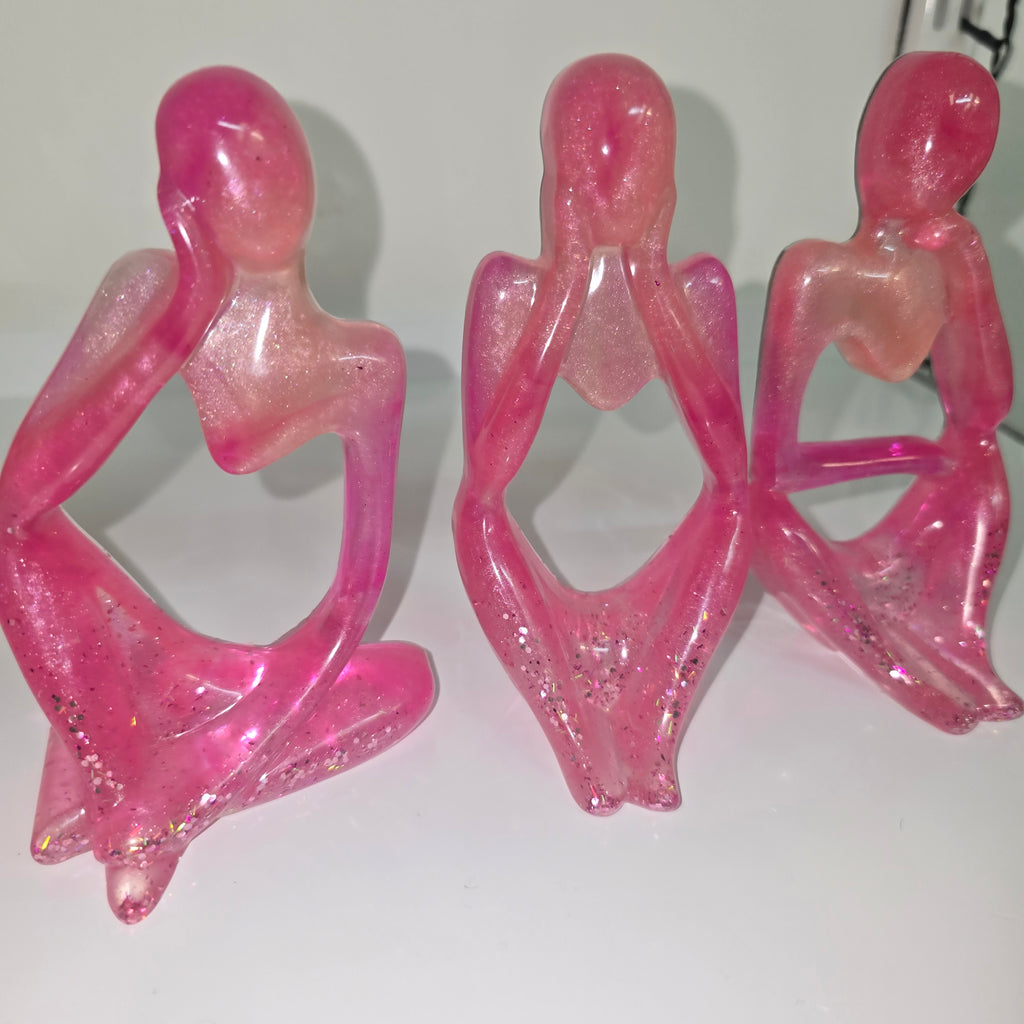 Handmade Epoxy Resin Figurines – Artistic Home Décor