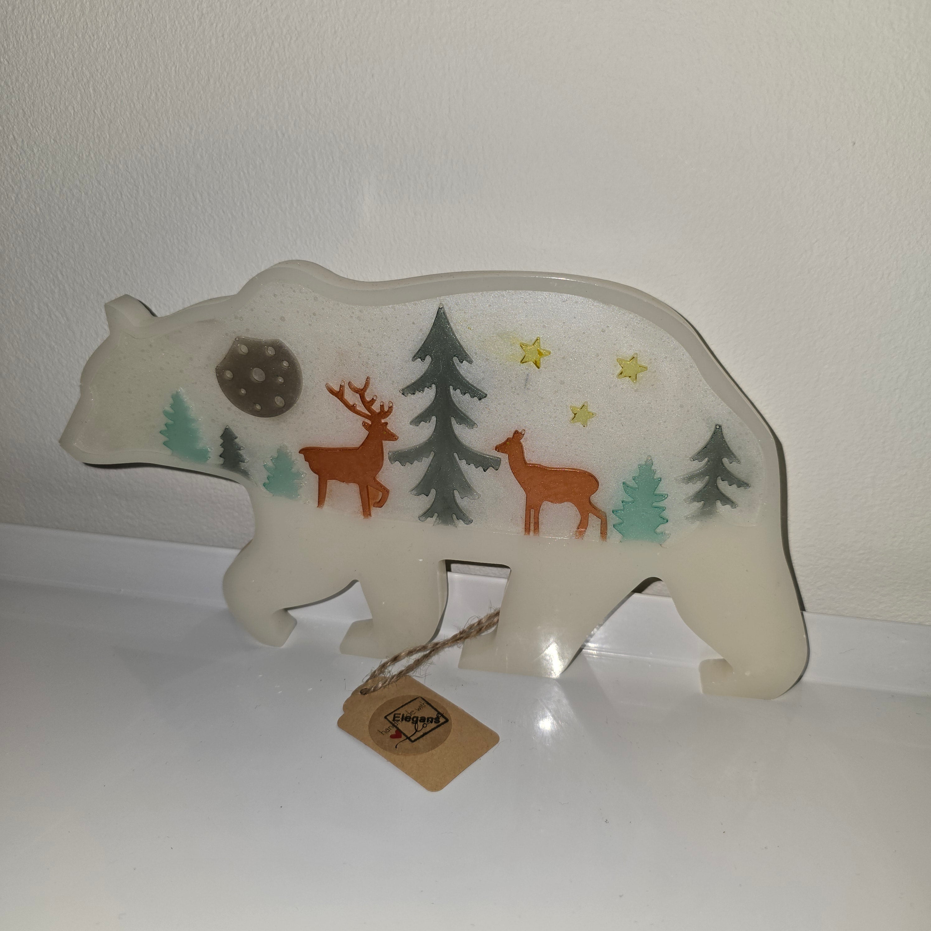 Handmade Epoxy Resin Animal Art | Unique Home Décor & Gifts