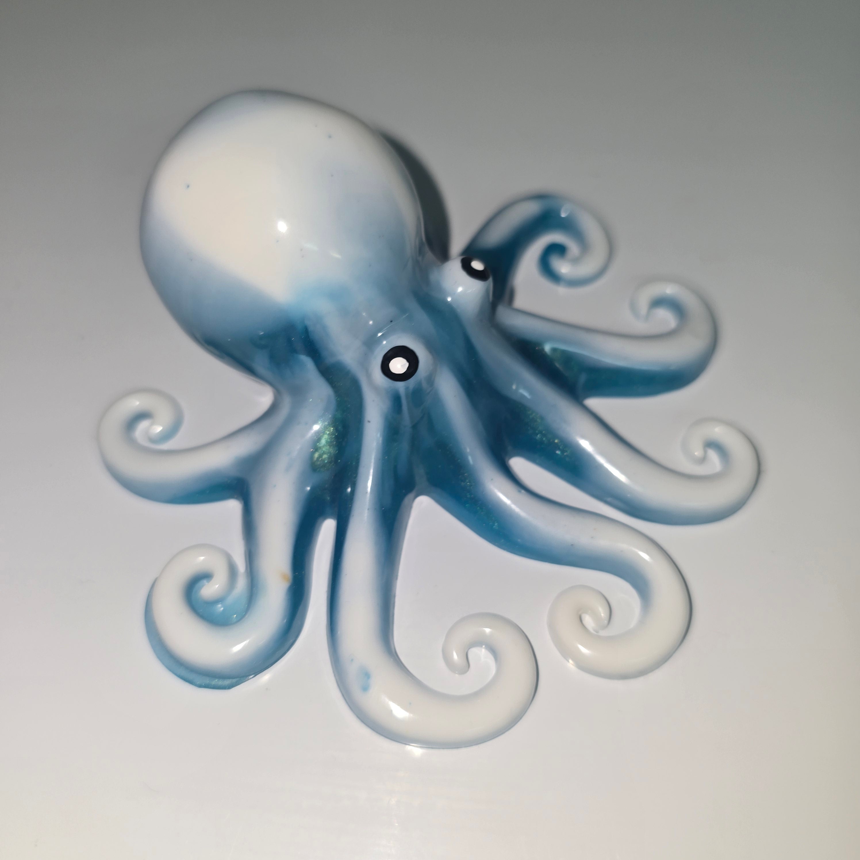 Handmade Resin Octopus Ornament – Unique -Inspired Home Decor