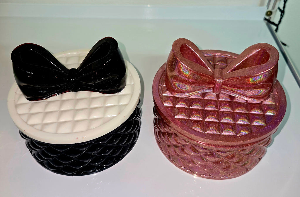 🖤 “Miki Maus” Jewelry Box – Round Decorative Storage Box