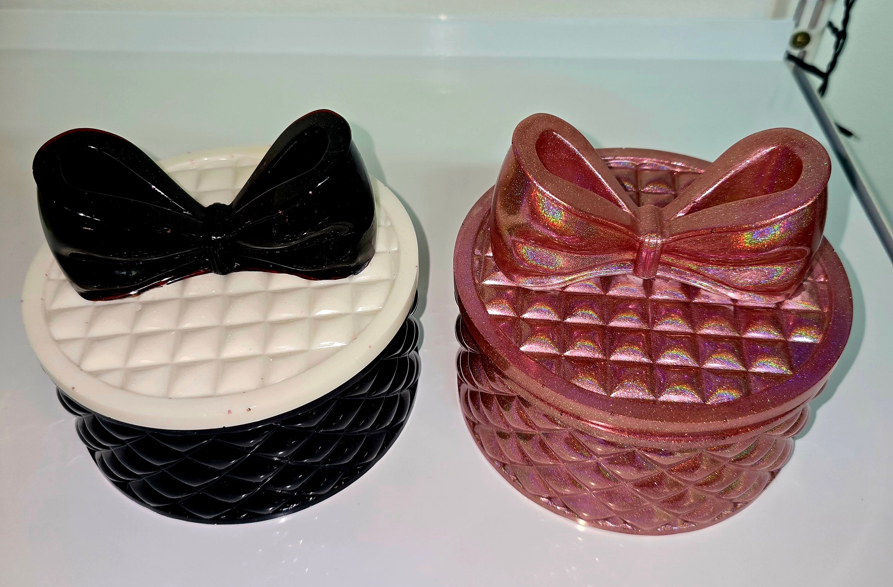 🖤 “Miki Maus” Jewelry Box – Round Decorative Storage Box