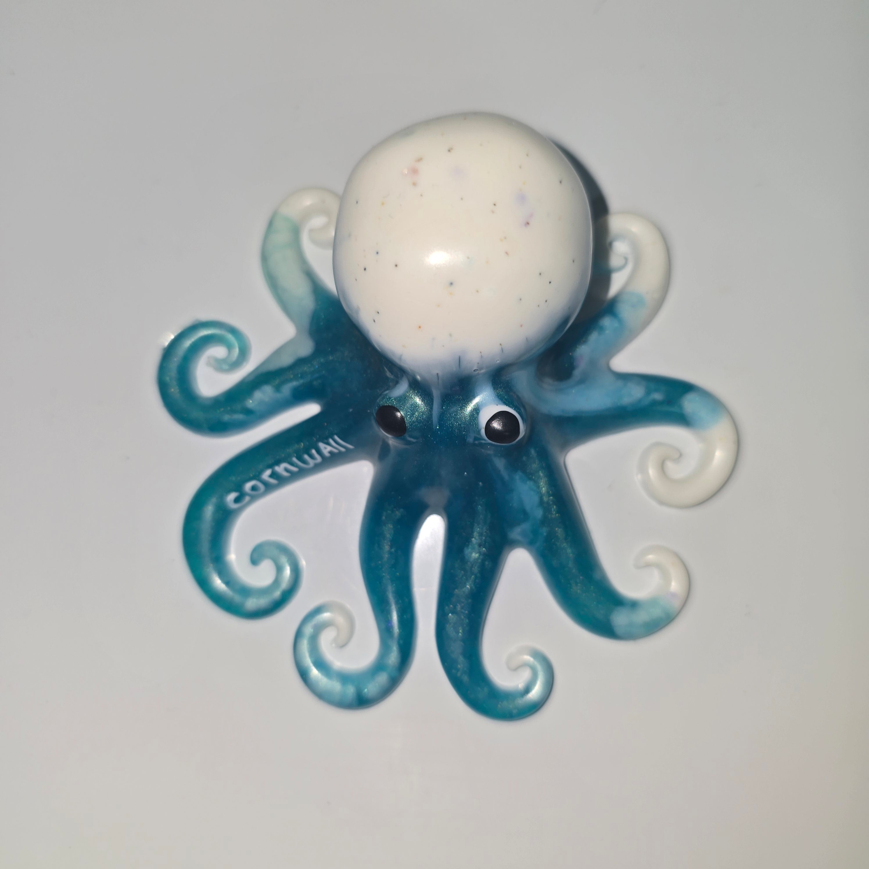 Handmade Resin Octopus Ornament – Unique -Inspired Home Decor