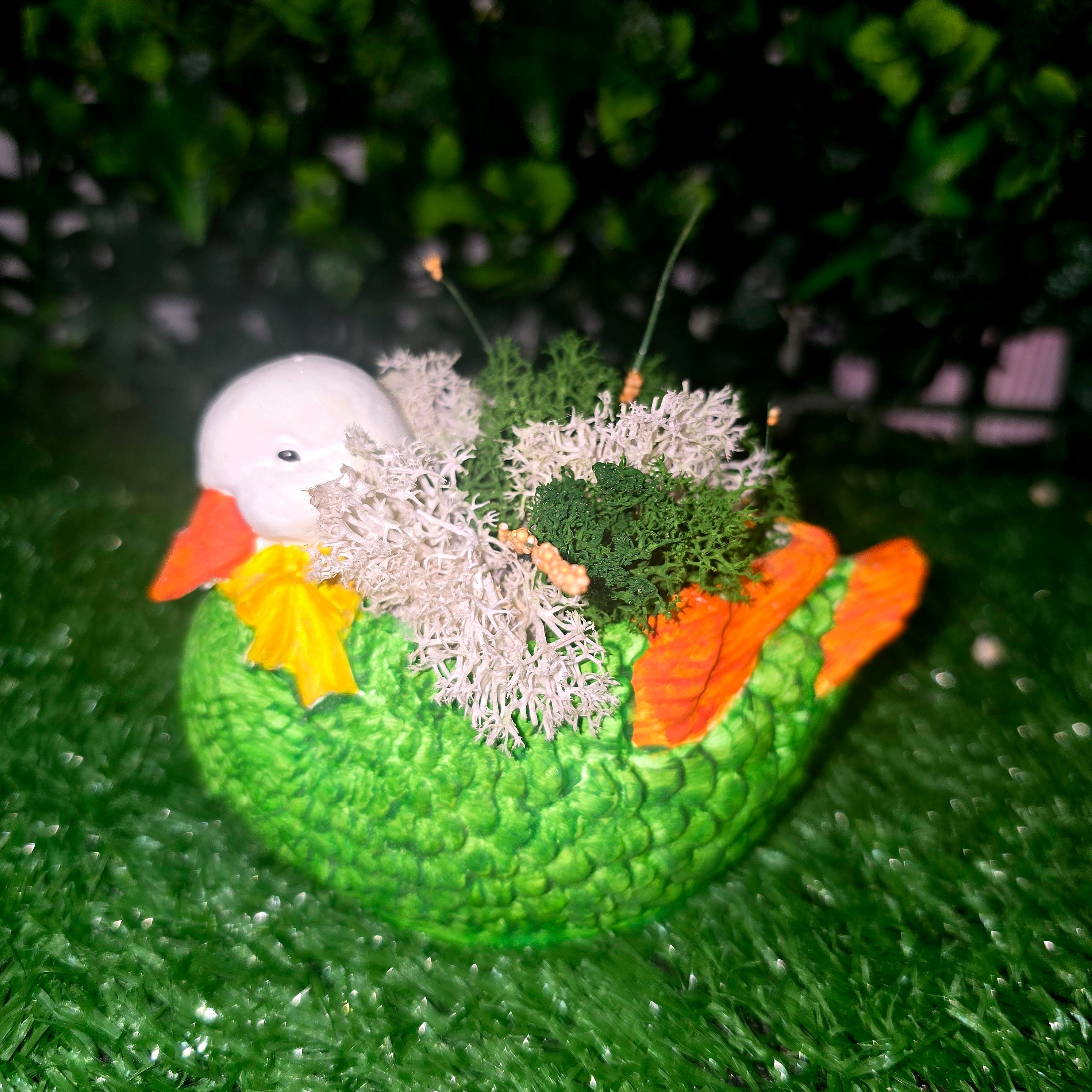 Decorative Duck Planter – Garden & Home Ornament