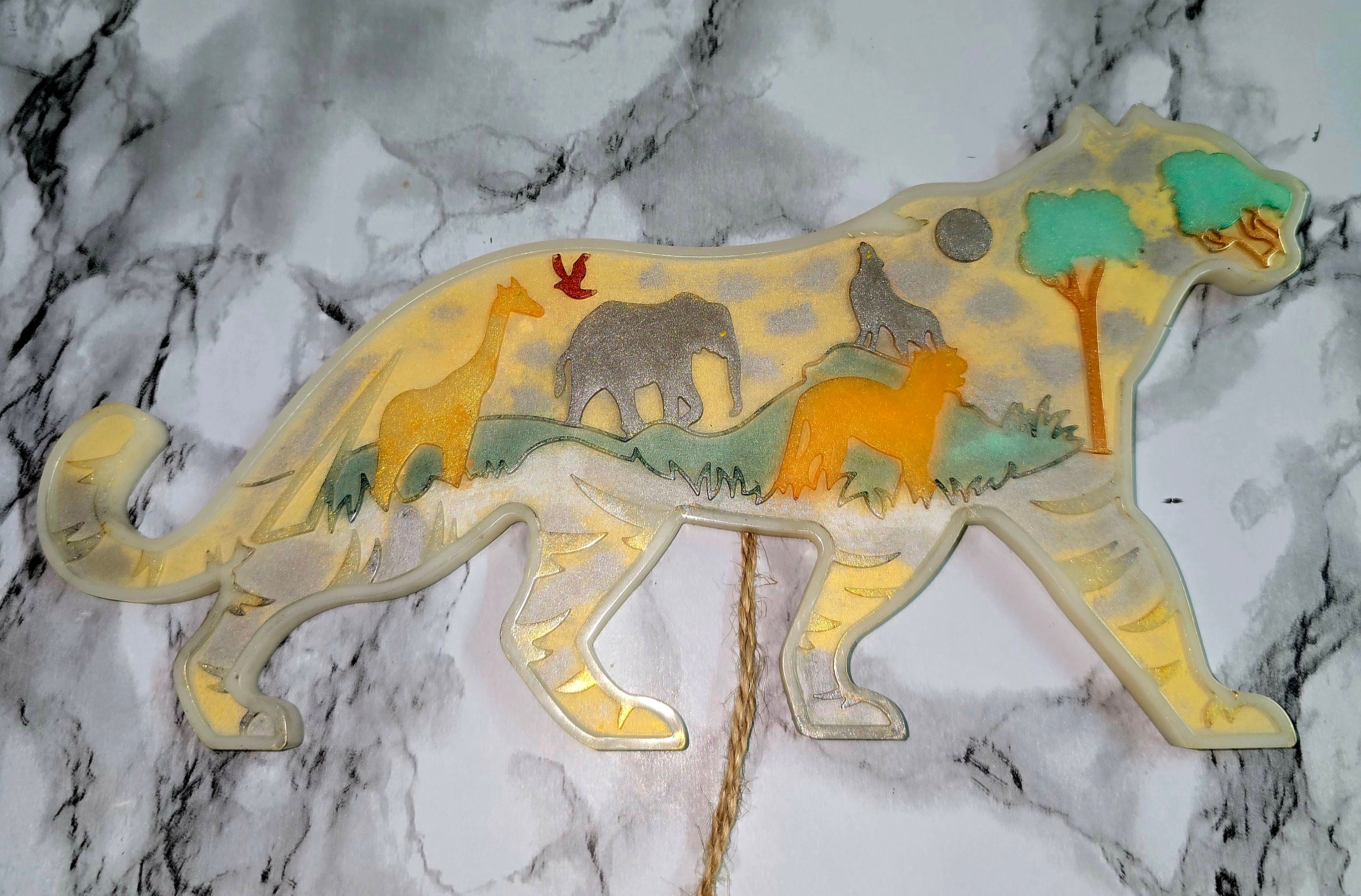 Handmade Epoxy Resin Animal Art | Unique Home Décor & Gifts