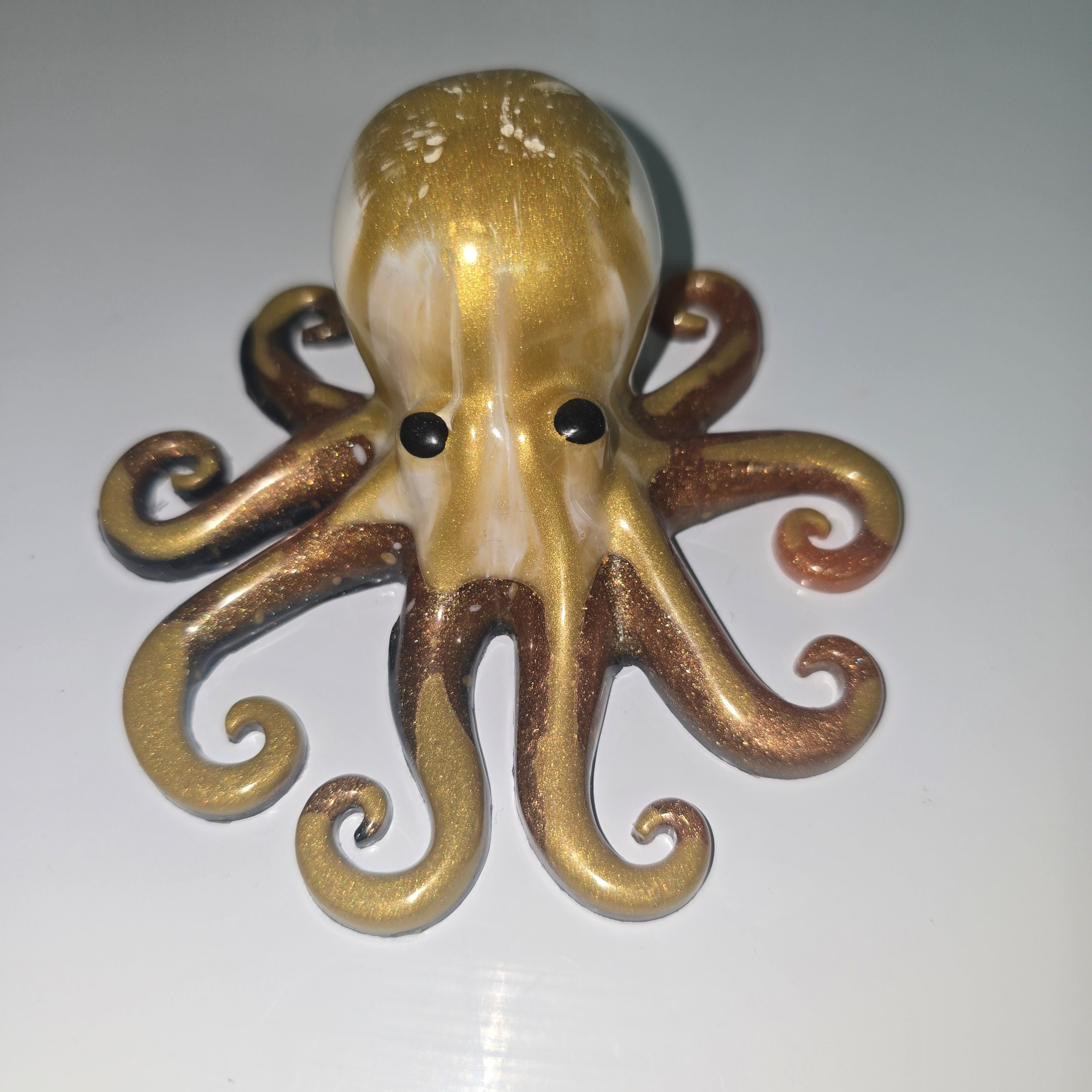 Handmade Resin Octopus Ornament – Unique -Inspired Home Decor