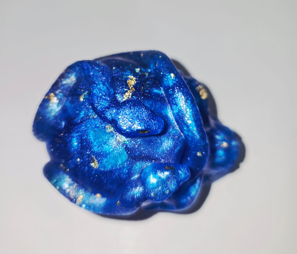 Handmade Resin Skull with Snake – Unique Gothic Home Decor