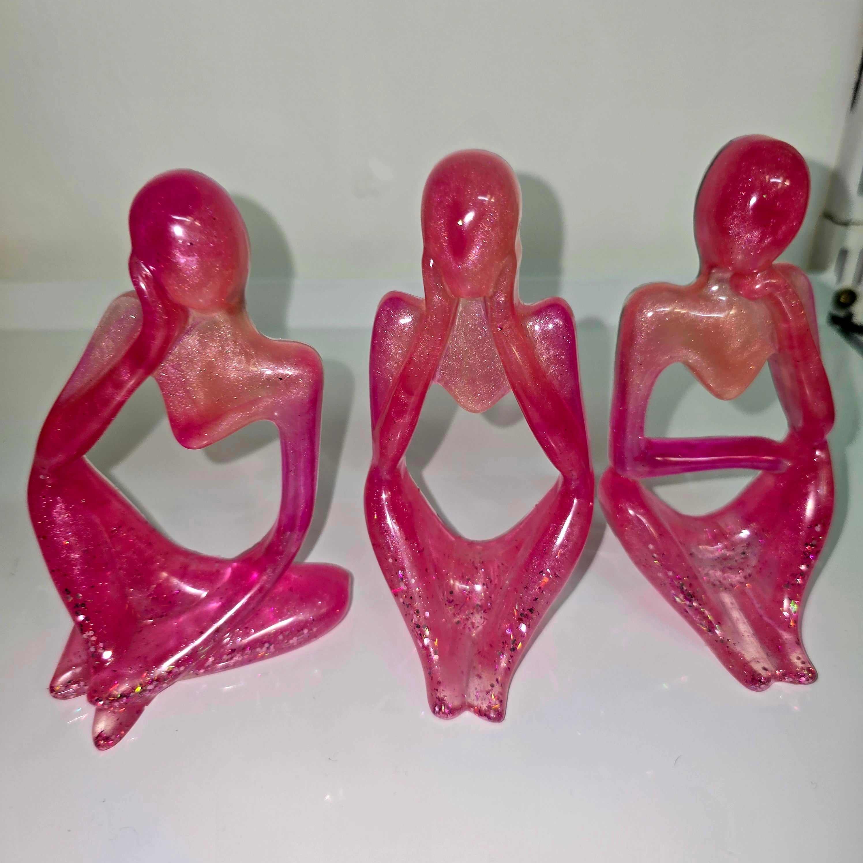 Handmade Epoxy Resin Figurines – Artistic Home Décor