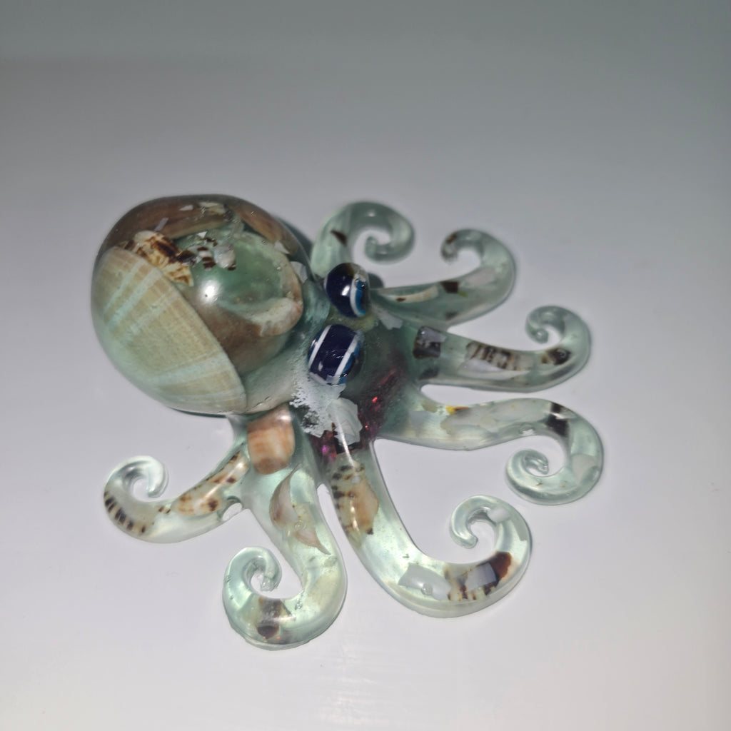 Handmade Resin Octopus Ornament – Unique -Inspired Home Decor