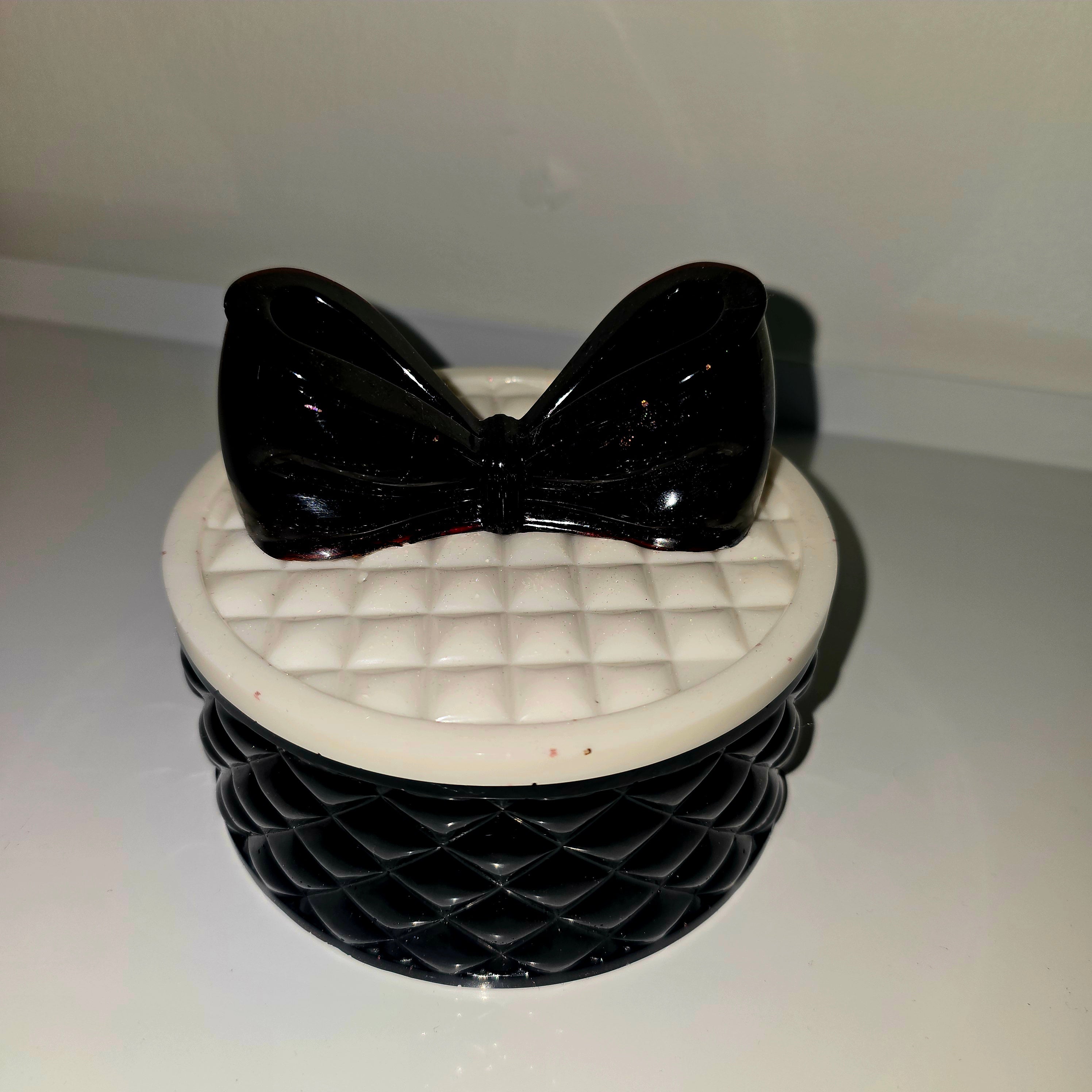 🖤 “Miki Maus” Jewelry Box – Round Decorative Storage Box