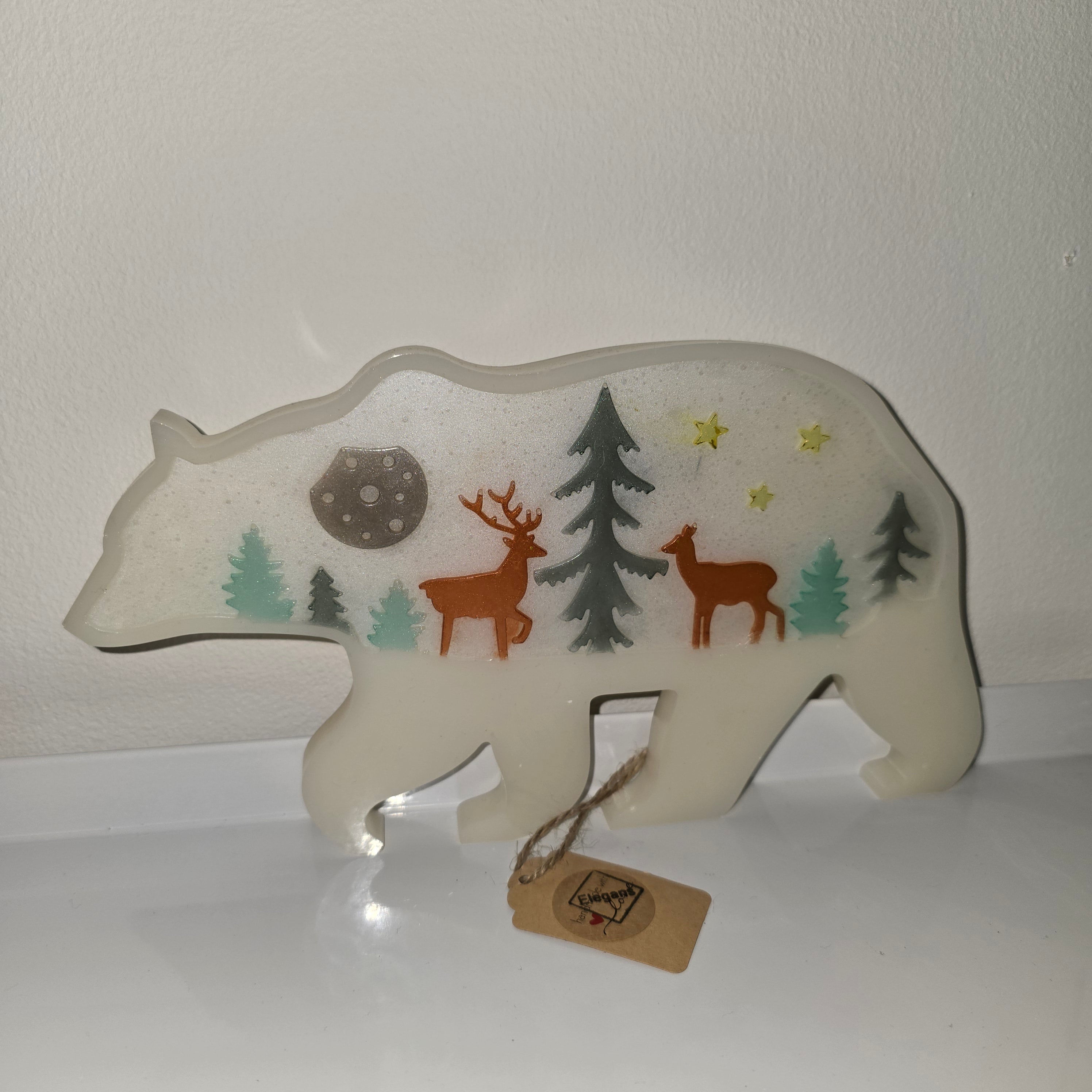 Handmade Epoxy Resin Animal Art | Unique Home Décor & Gifts