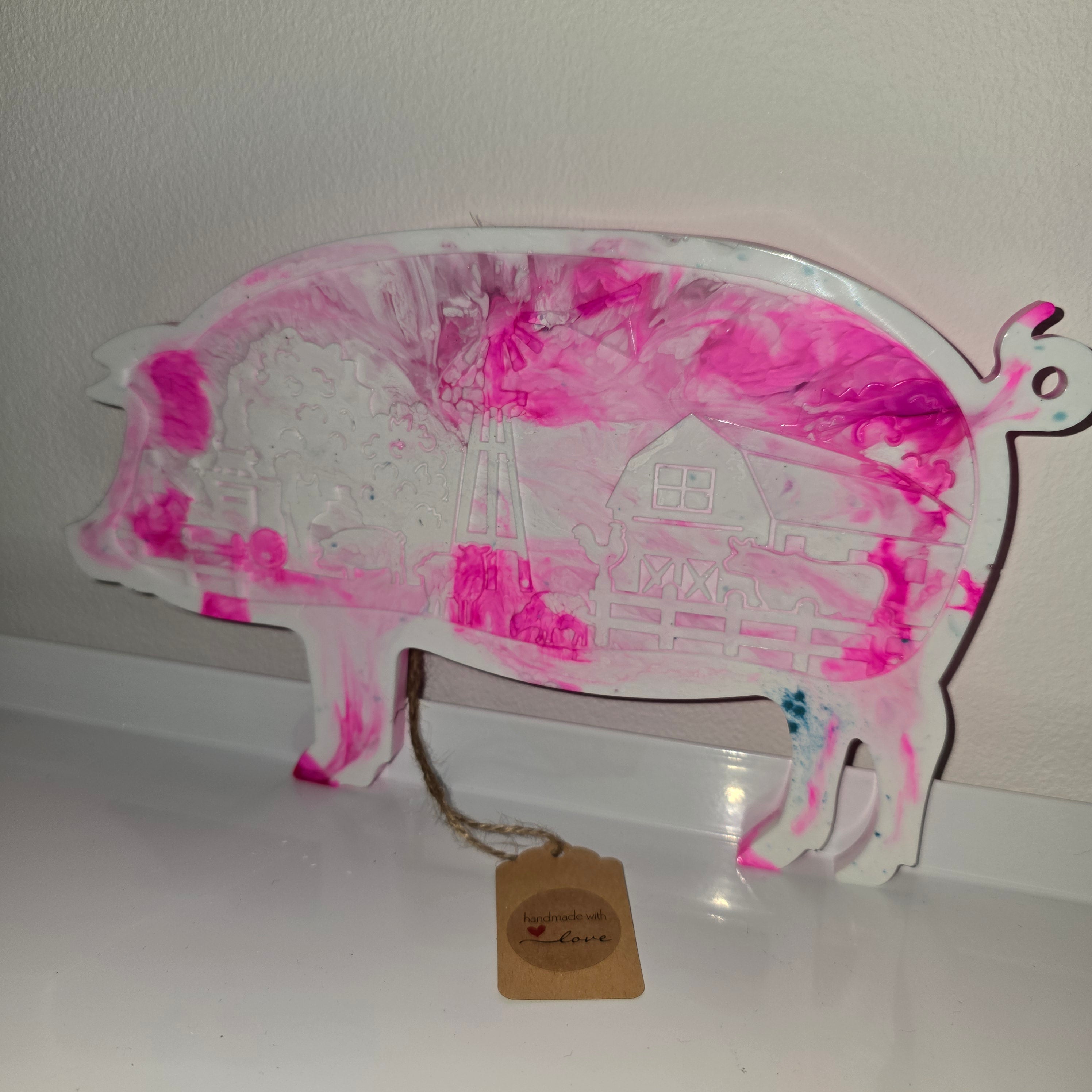 Handmade Epoxy Resin Animal Art | Unique Home Décor & Gifts