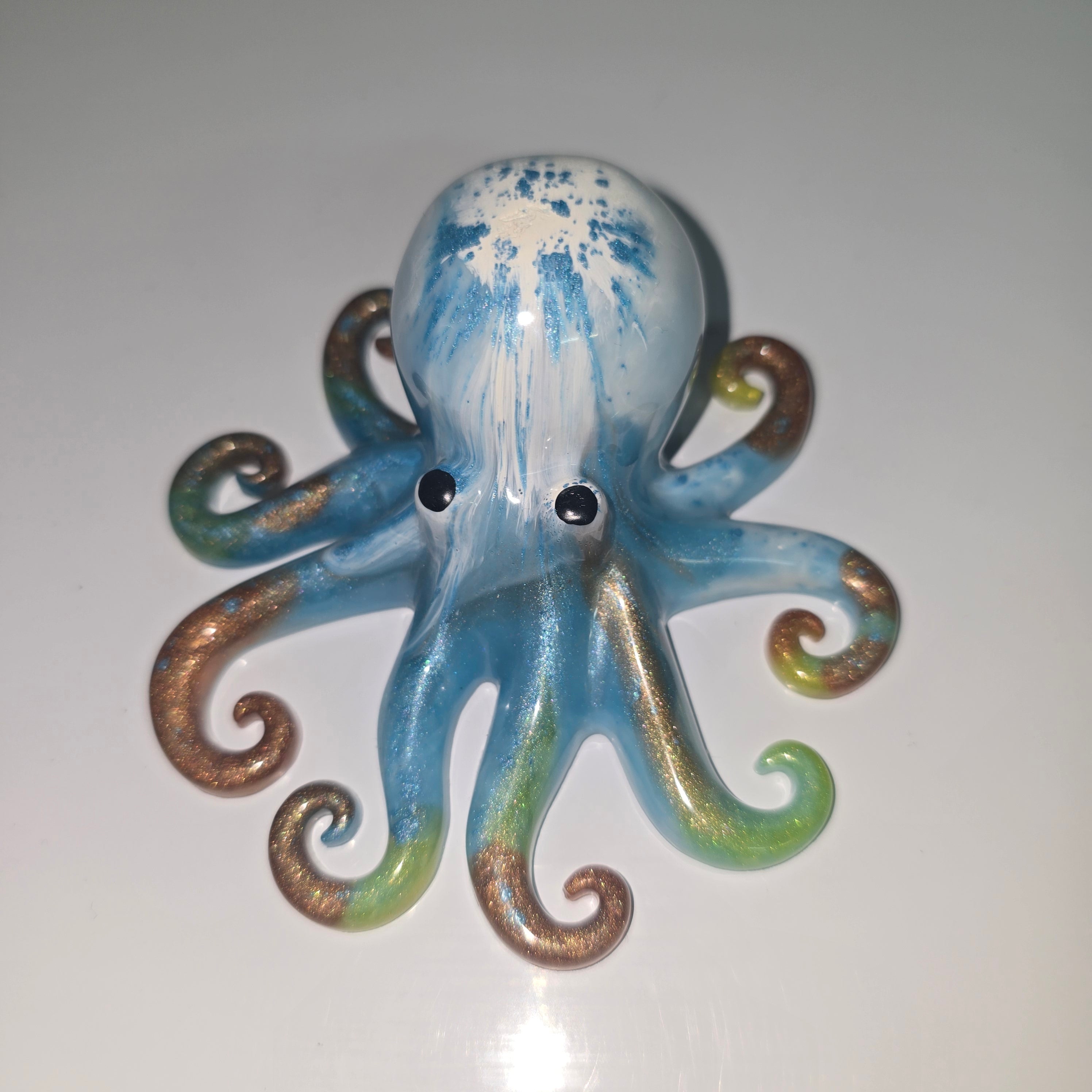 Handmade Resin Octopus Ornament – Unique -Inspired Home Decor