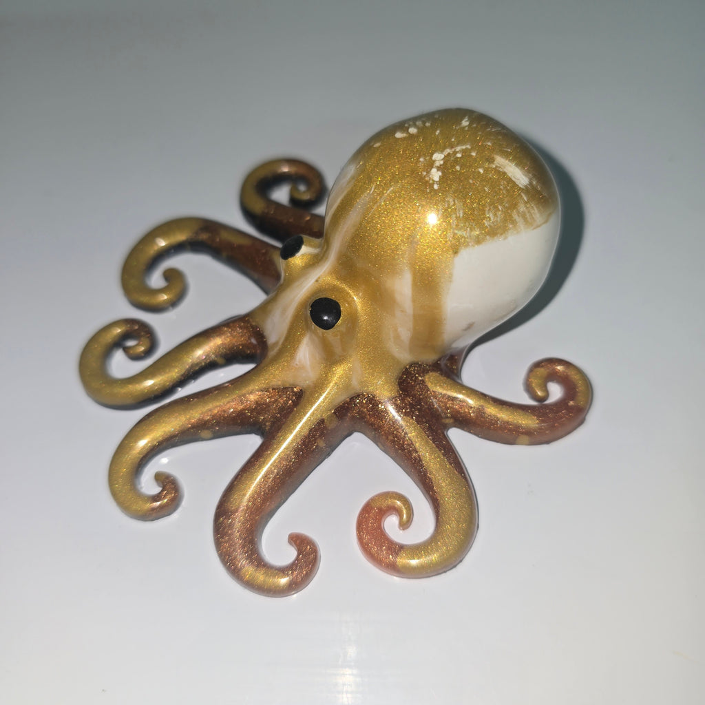 Handmade Resin Octopus Ornament – Unique -Inspired Home Decor
