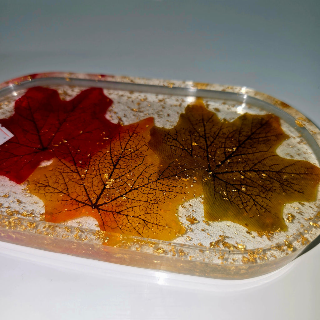 Handmade Resin Soap Dish or Decorative Tray – Unique Home Decor (Various Designs)