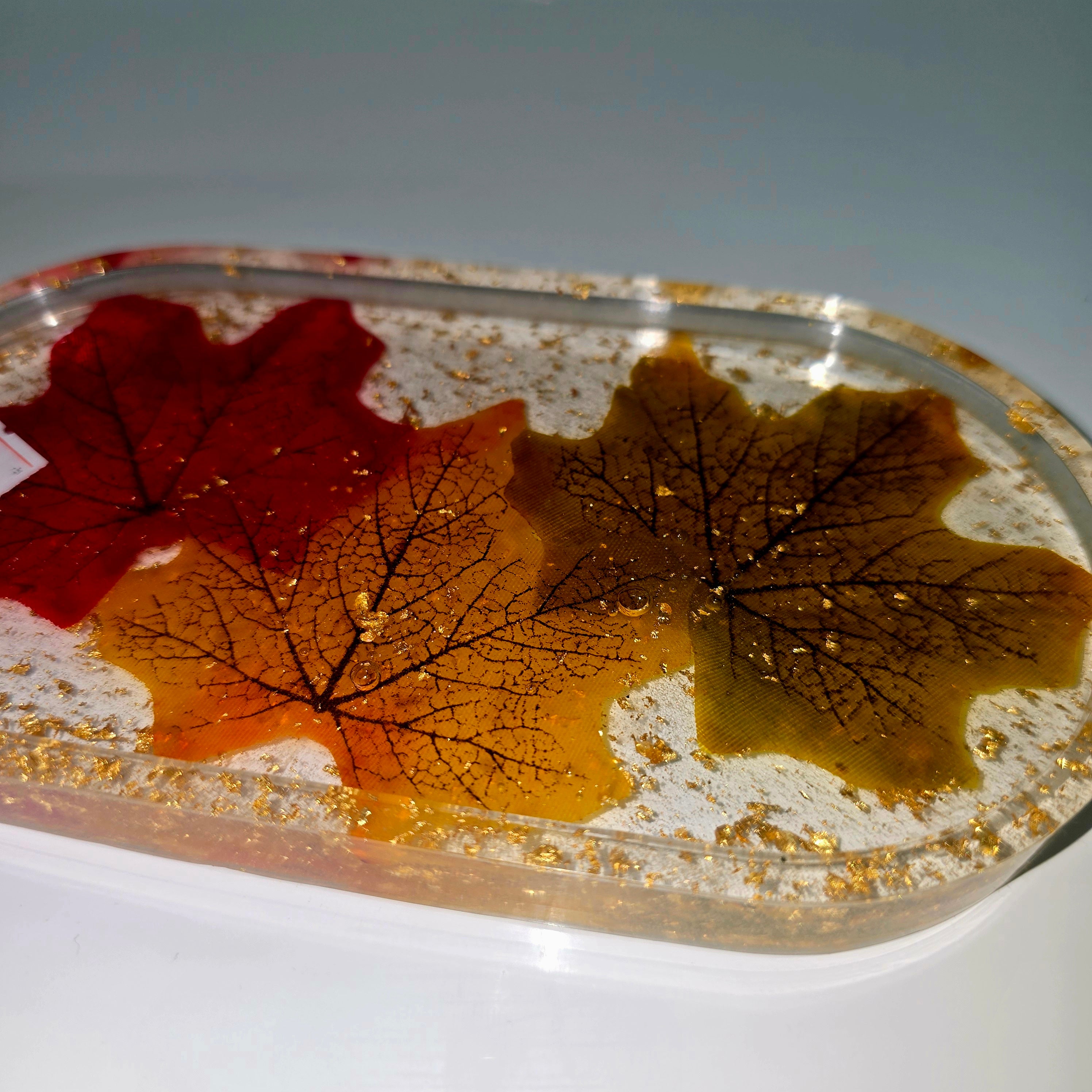 Handmade Resin Soap Dish or Decorative Tray – Unique Home Decor (Various Designs)