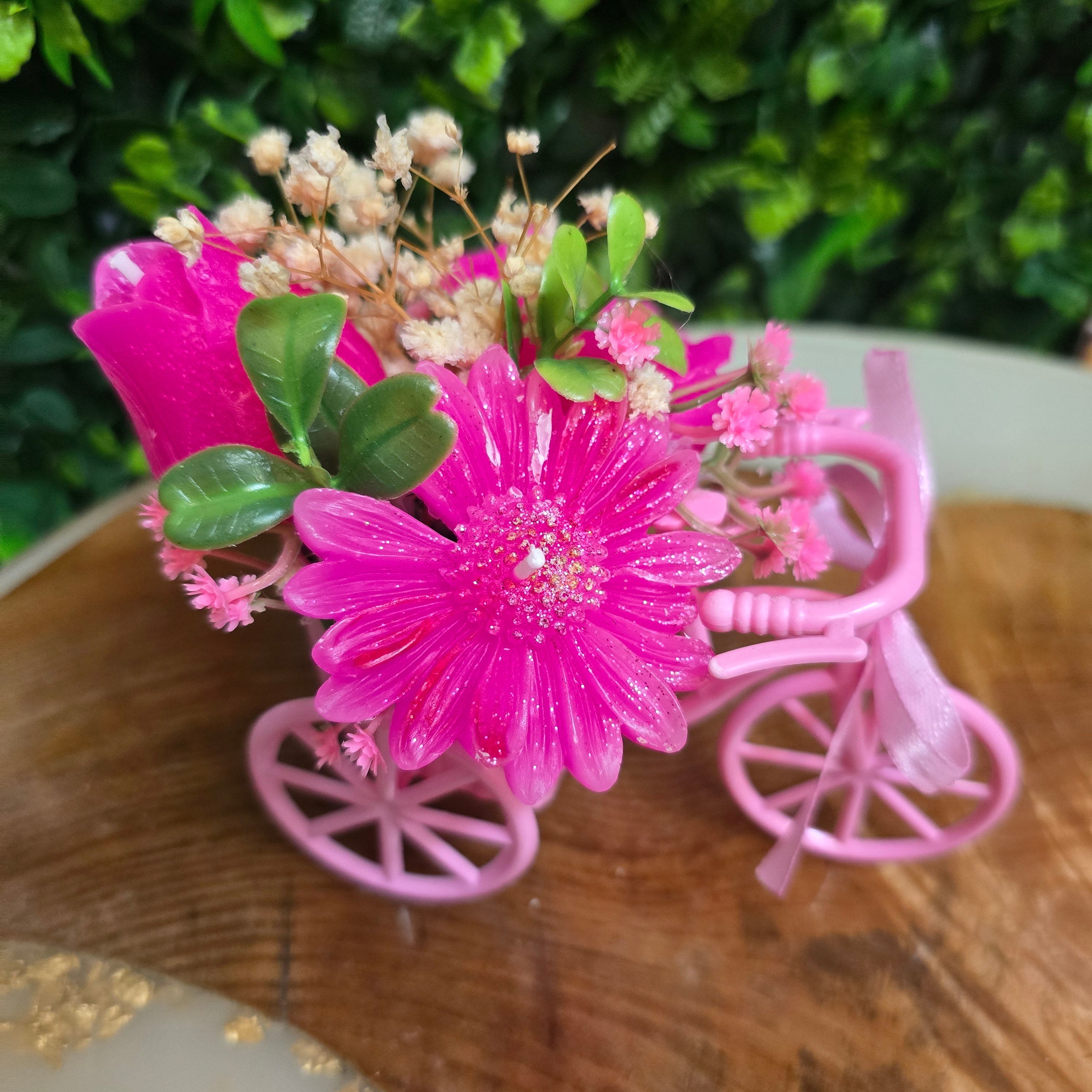 Mini Flower Shaped Candle – Decorative Scented Candle