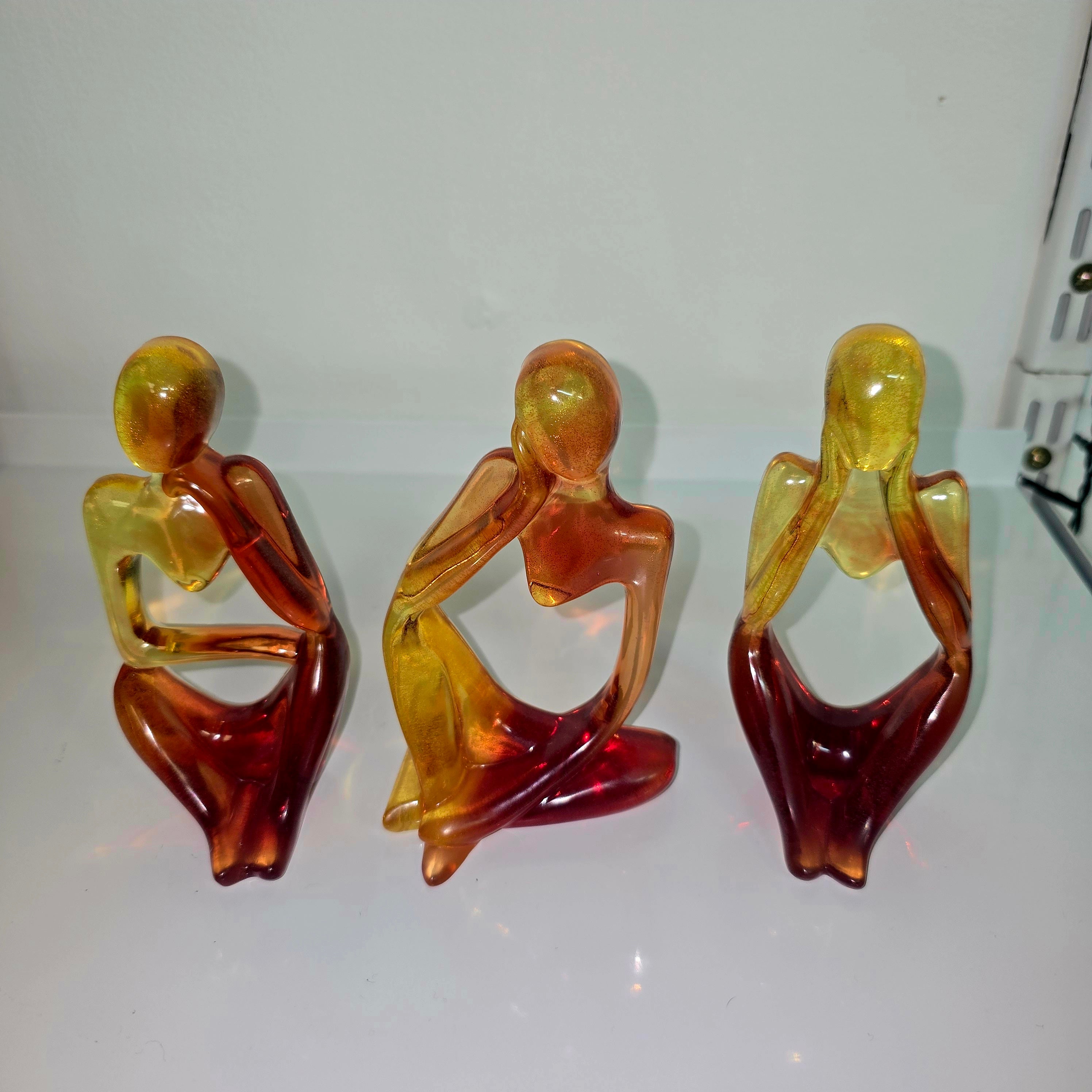 Handmade Epoxy Resin Figurines – Artistic Home Décor