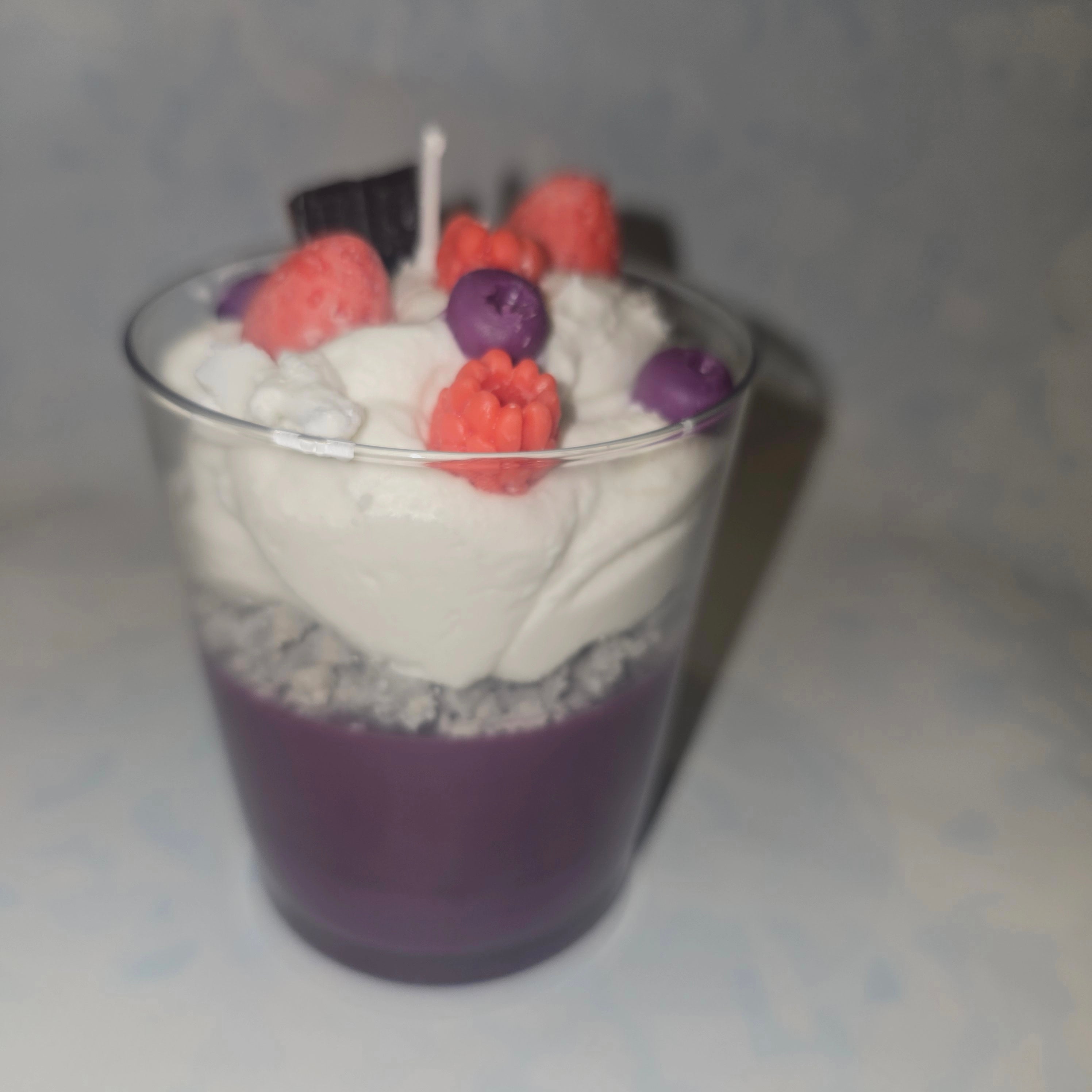 Handmade Dessert Candle – Decorative Glass Candle (220 ml)