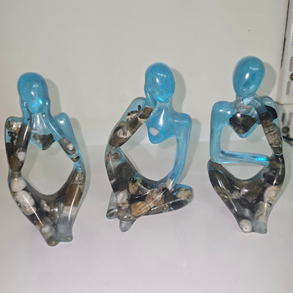 Handmade Epoxy Resin Figurines – Artistic Home Décor