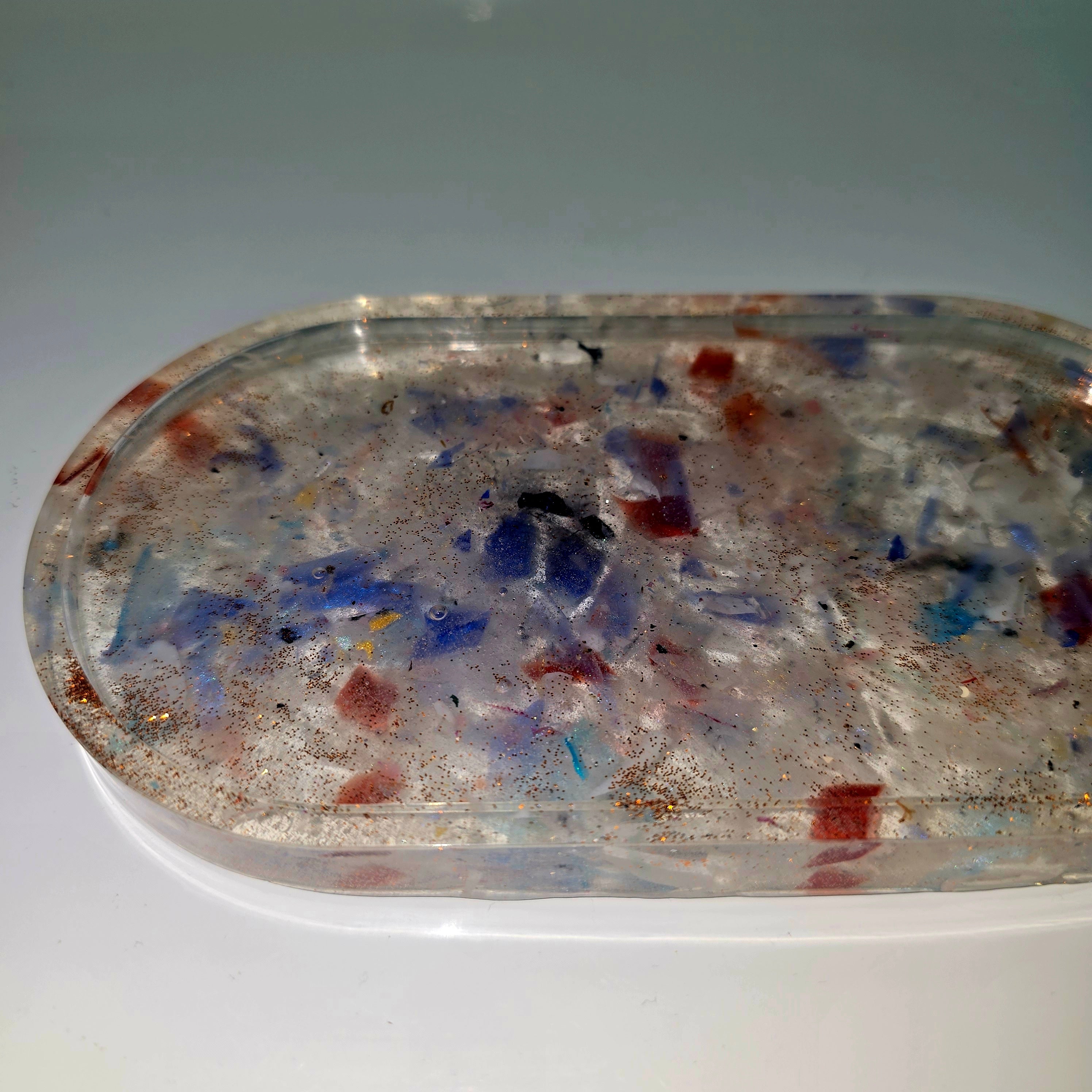 Handmade Resin Soap Dish or Decorative Tray – Unique Home Decor (Various Designs)