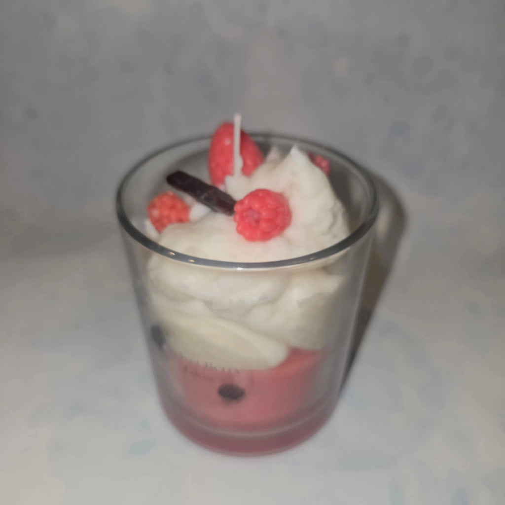 Handmade Dessert Candle – Decorative Glass Candle (220 ml)