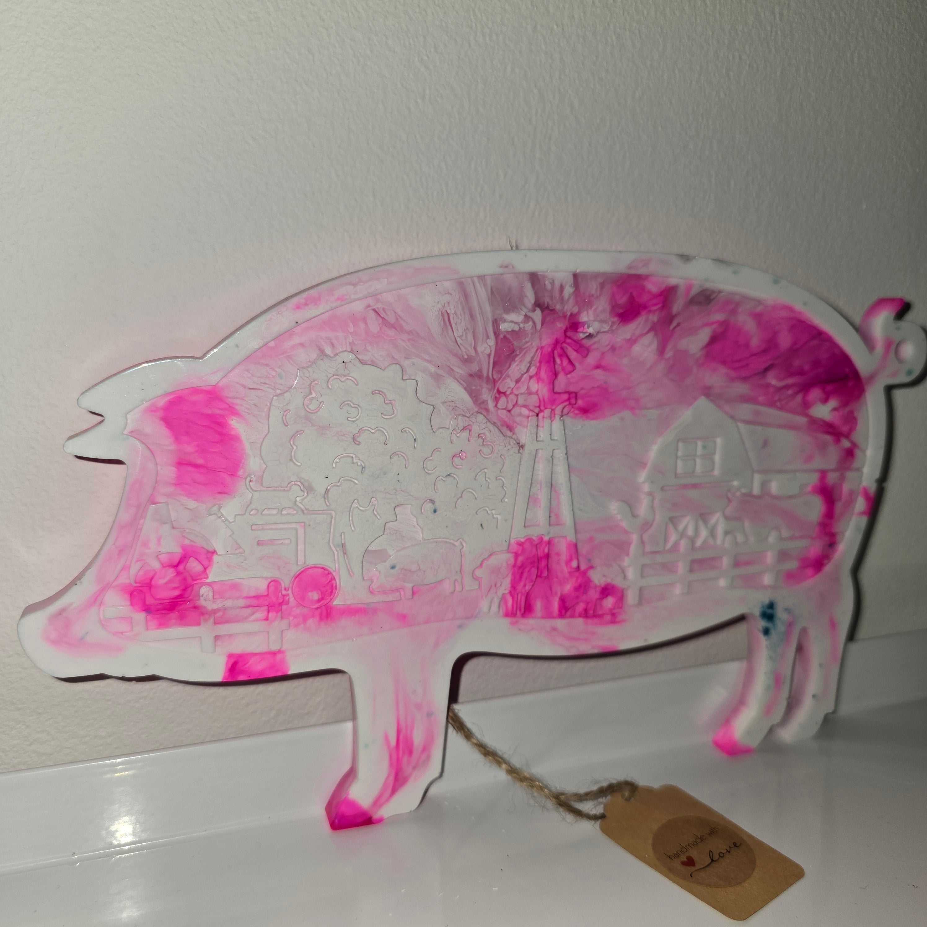 Handmade Epoxy Resin Animal Art | Unique Home Décor & Gifts